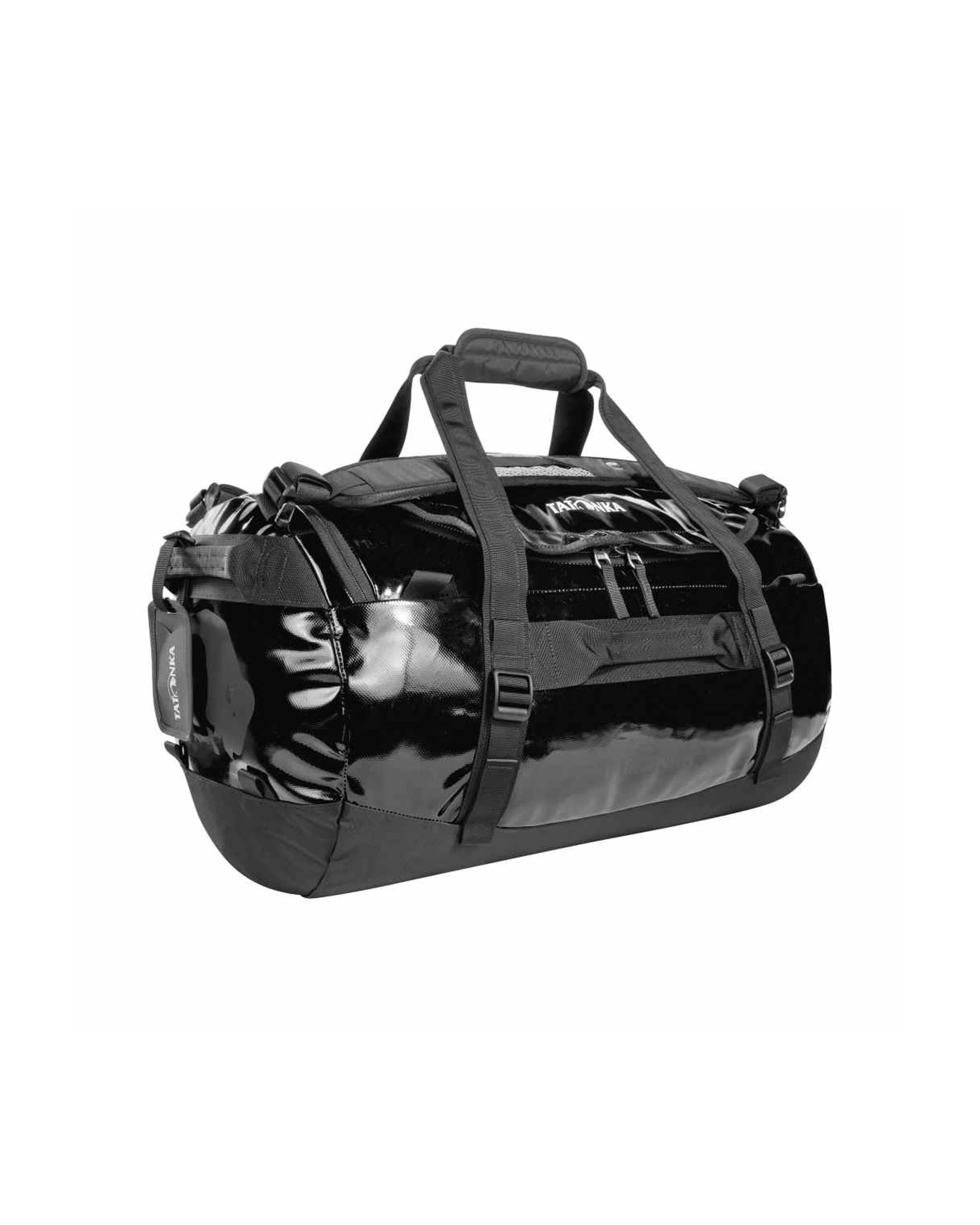 1 Tatonka Nylon Barrel Duffel Outdoor Travel Bag XS 25L With Padded Base - Black, 1 of 4