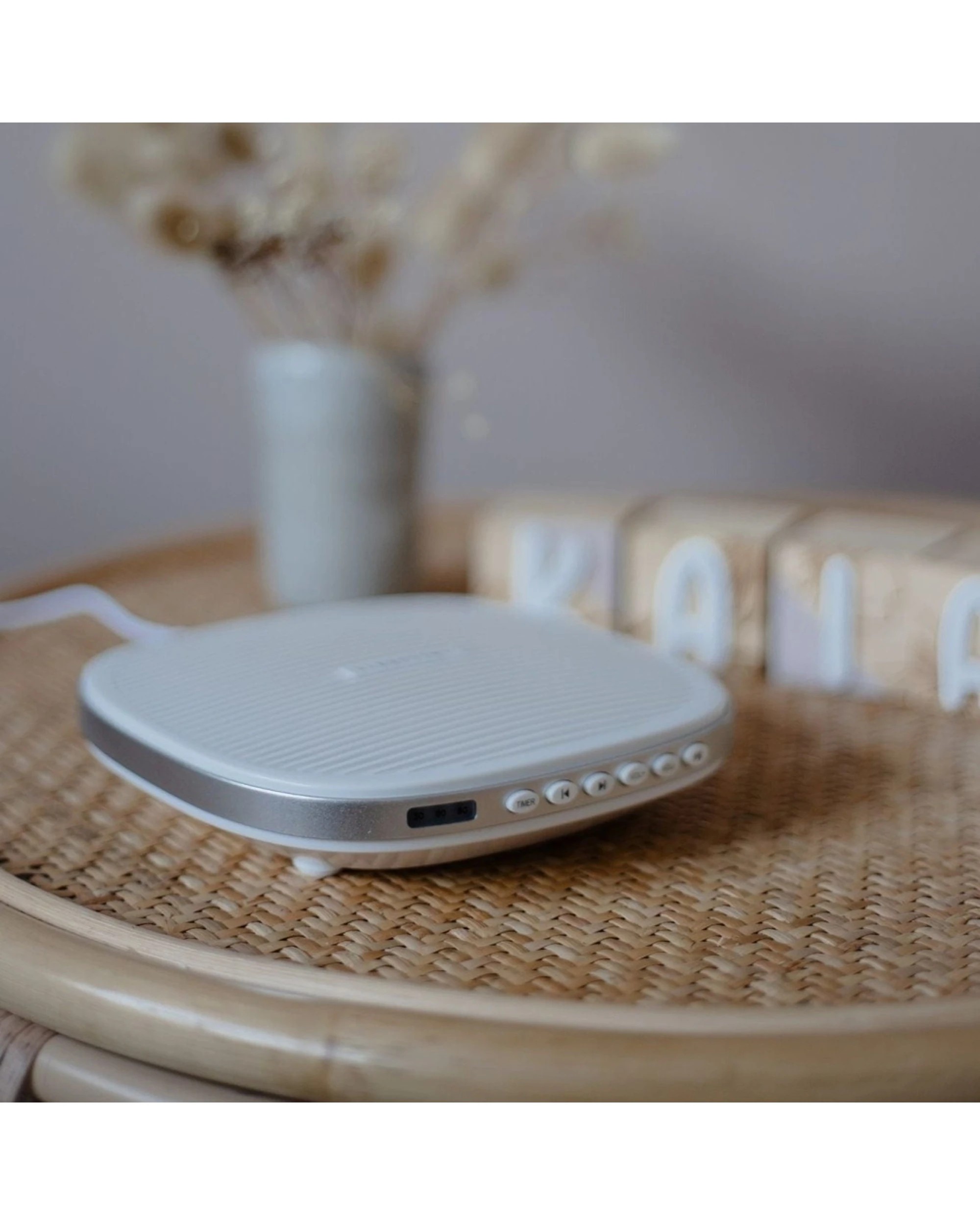 4 Sleepytot & Noise Therapy Sound Machine With Timer & USB - White, 4 of 5