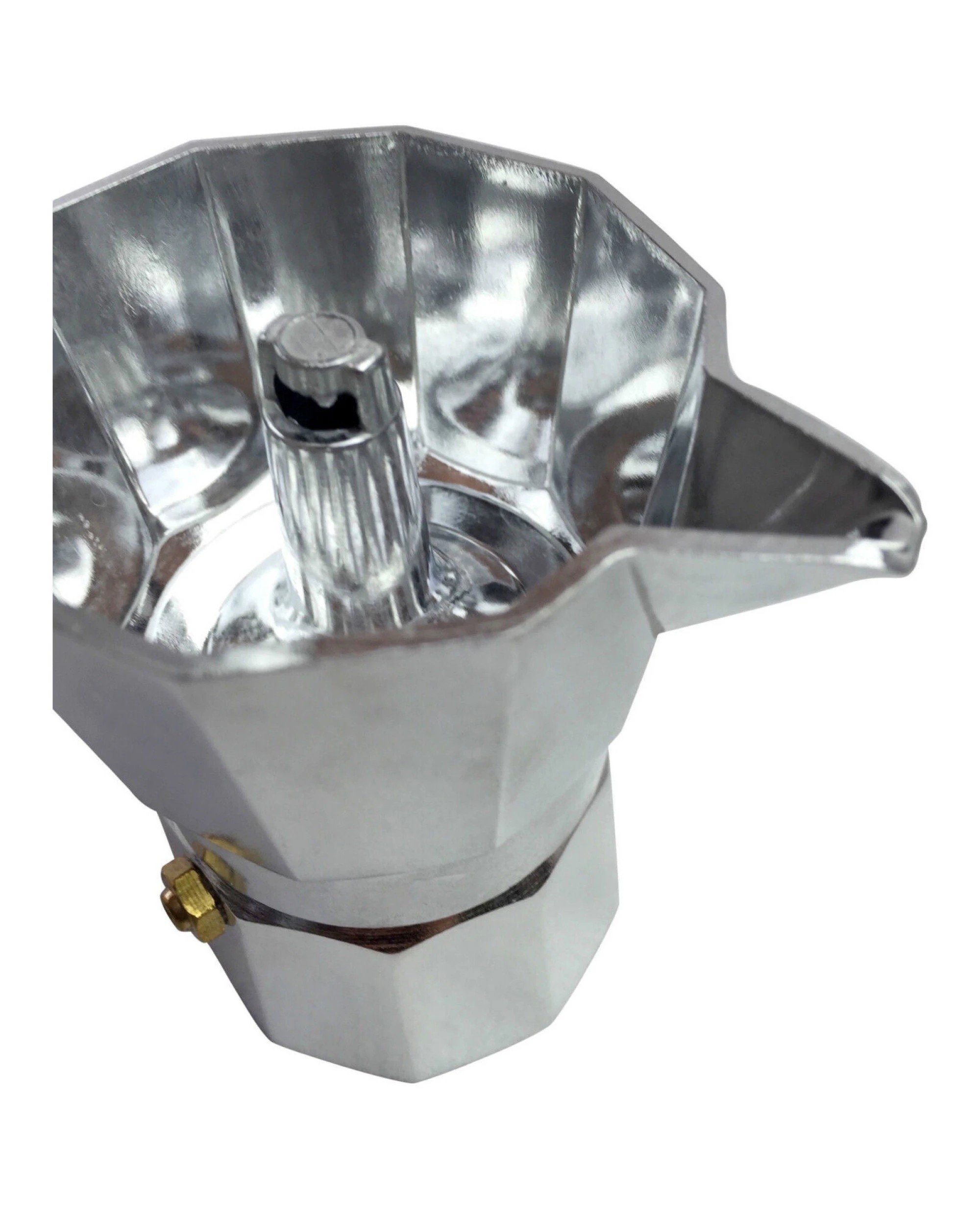 2 BR Home Moka Espresso Stove Top Percolator for One Cup, 2 of 6