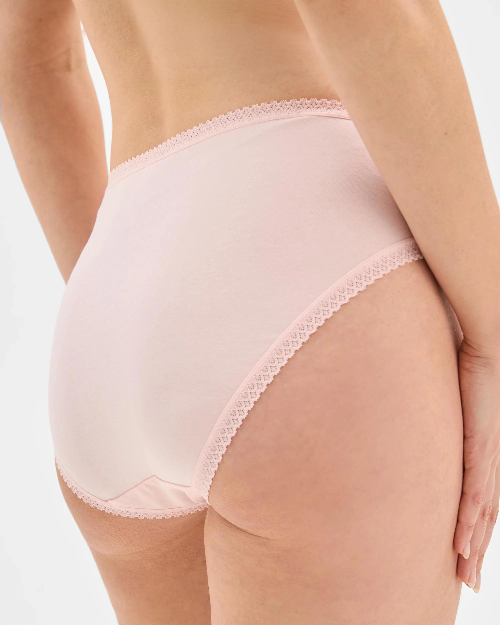 4 Target Woman Womens Australian Cotton Blend Midi Briefs 5 Pack SAGE BLUSH, 4 of 4