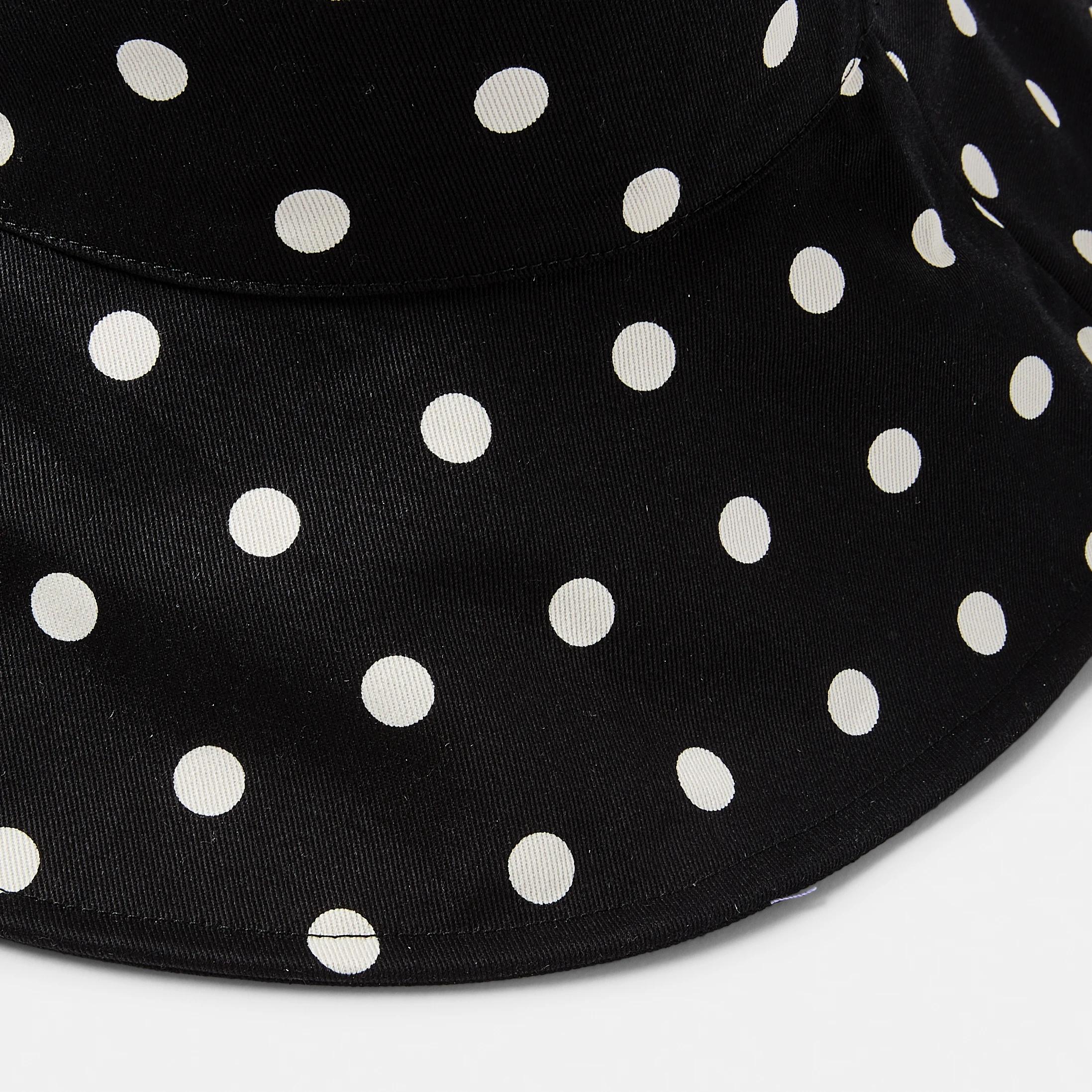 3 Wide Reversible Bucket Hat Polka Dot, 3 of 4