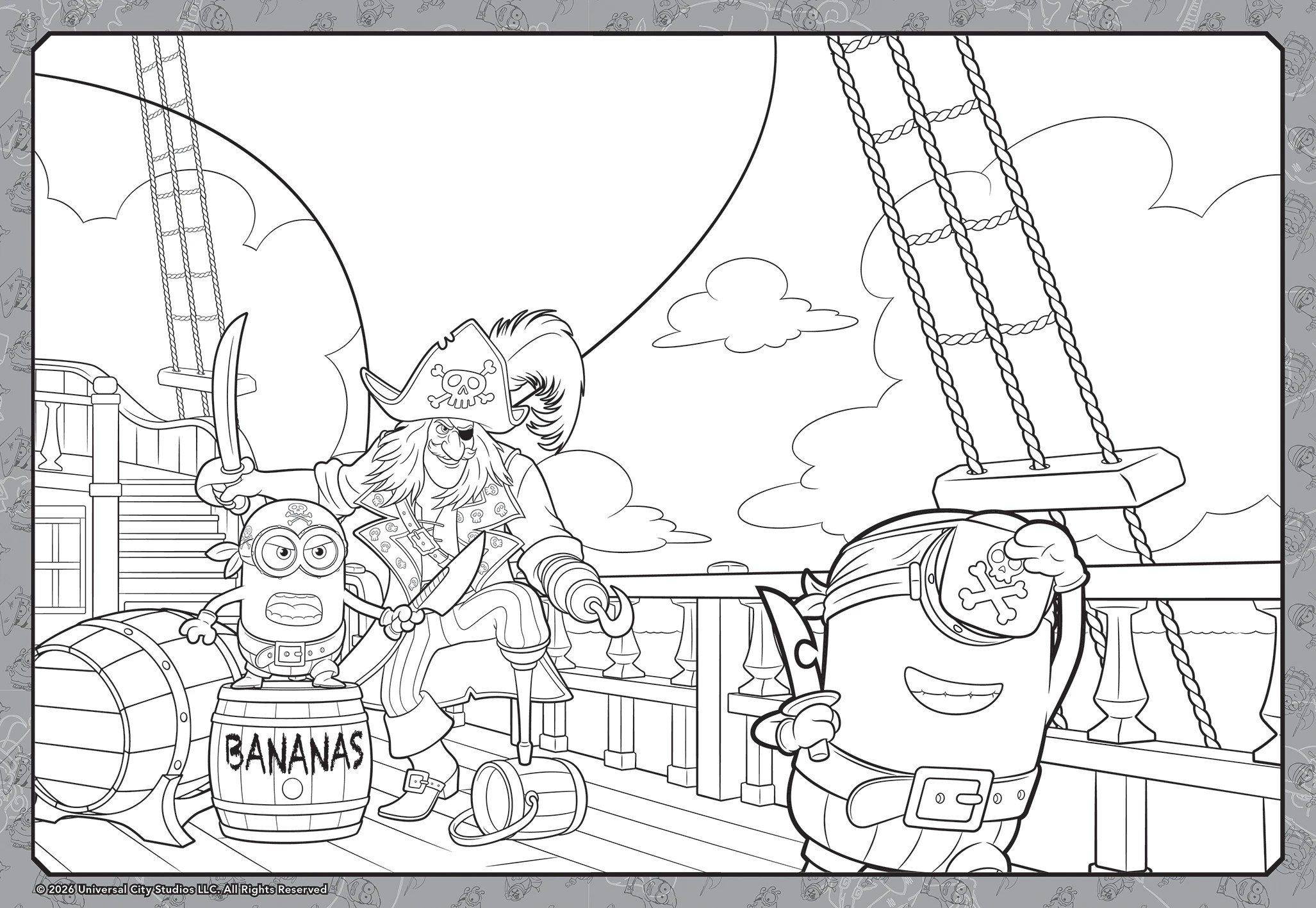 3 Illumination's Minions and Monsters Mega Colouring Book, 3 of 4