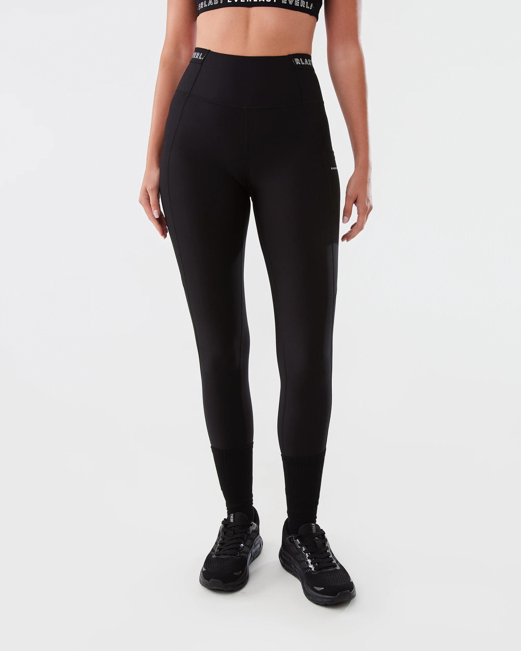 1 Everlast Womens Sculpt Leggings EVERLAST BLACK, 1 of 7