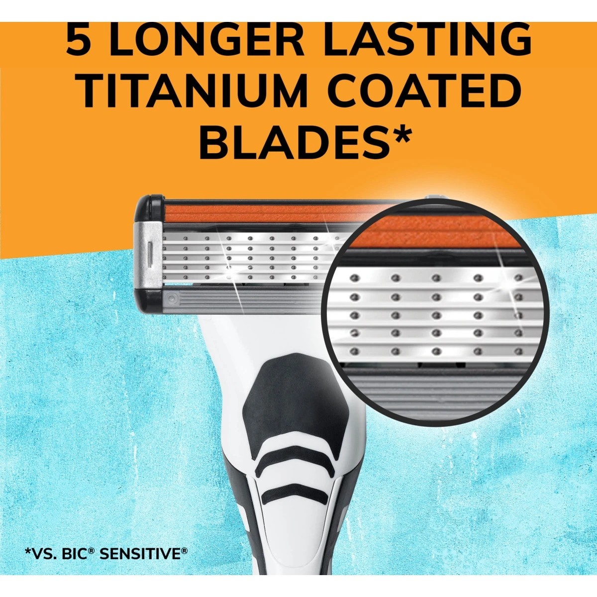 3 BIC Flex 5 Hybrid Men's 5-Blade Disposable Razor Shaving Kit, 3 of 9