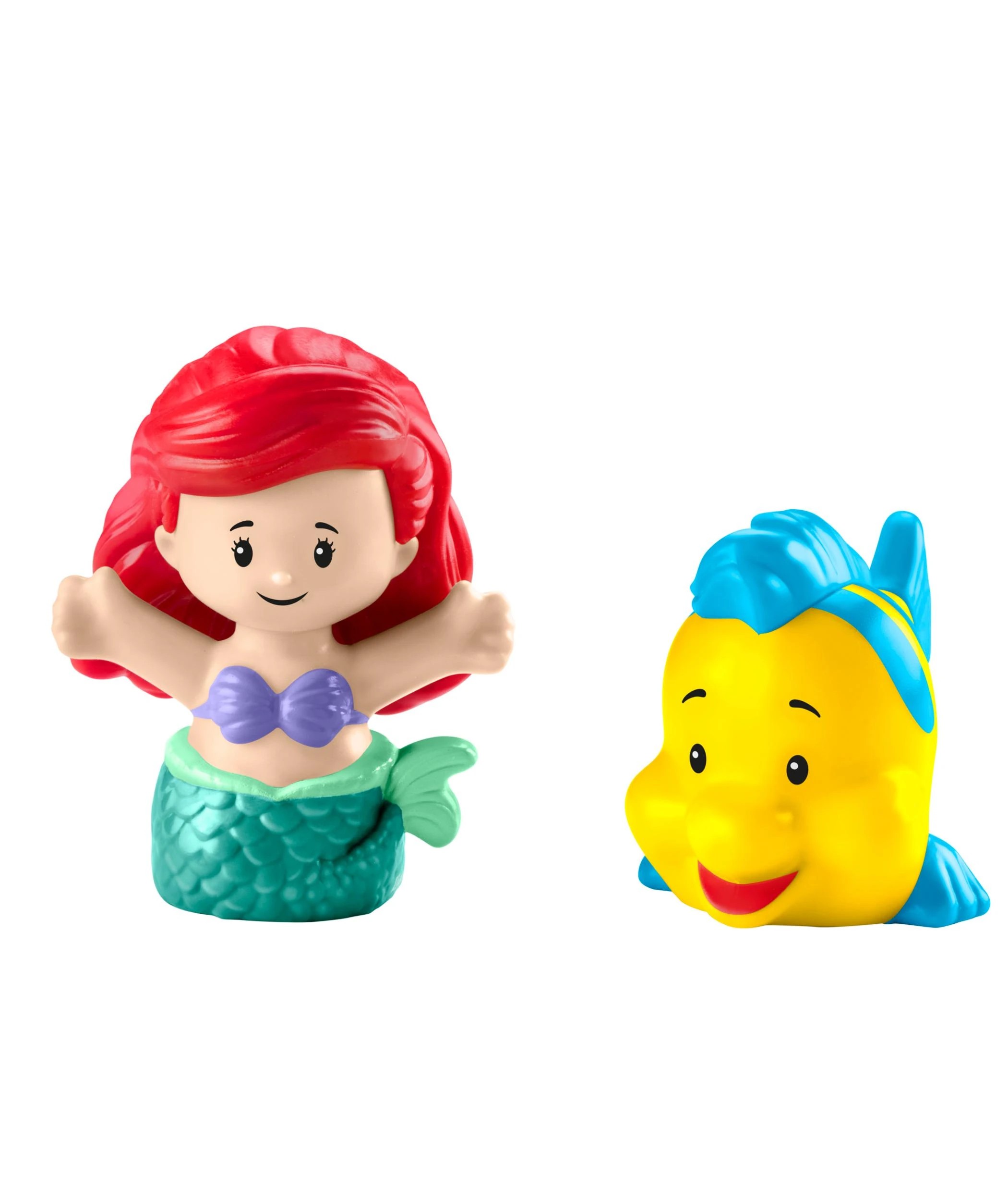 4 Little People Disney Princess Ariels Light - Up Sea Carriage - Multi, 4 of 6