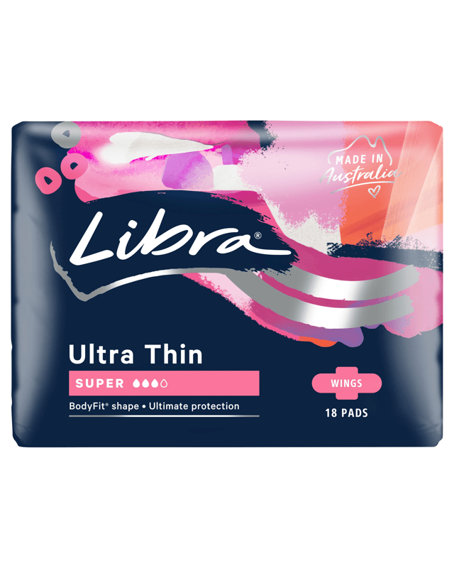 Libra 18 Pack Ultra Thin Super 
