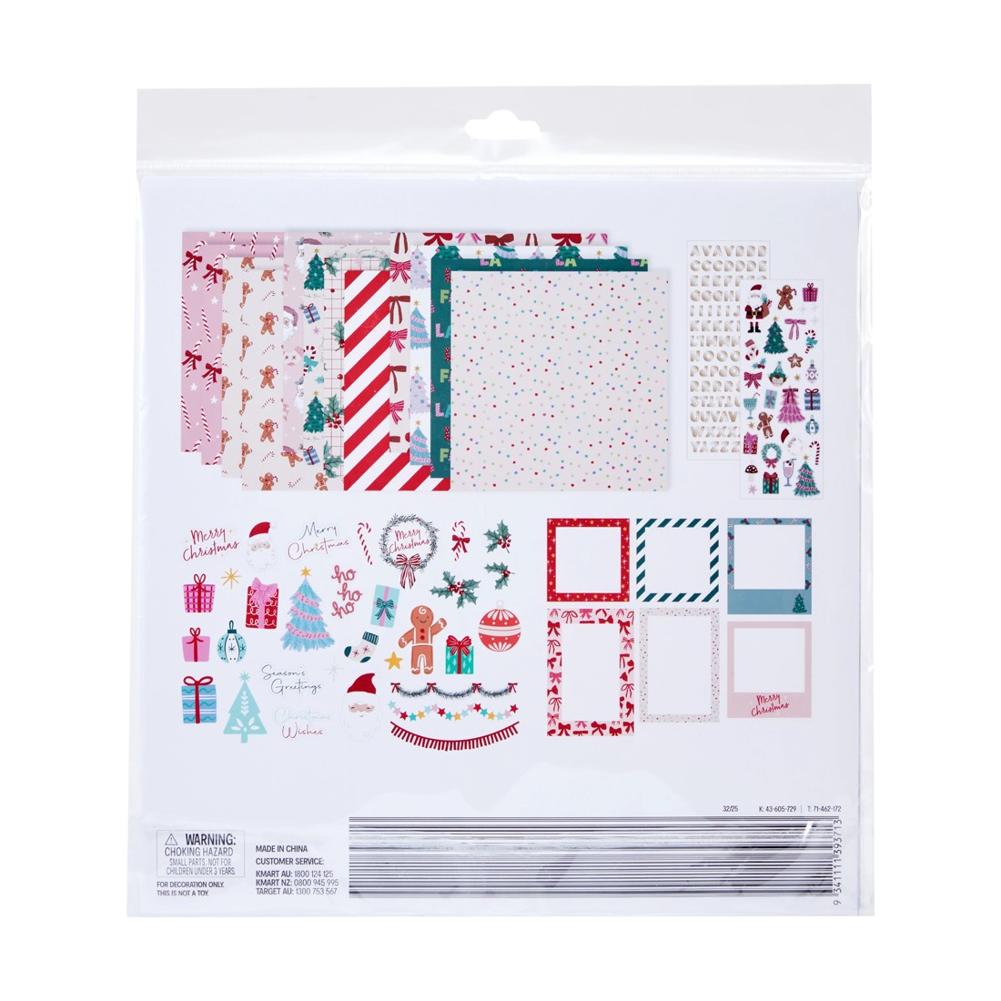 3 Christmas Paper Crafting Kit, 3 of 3
