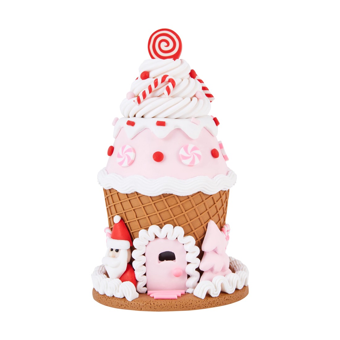 4 Battery Operated LED Light Up Hand Crafted House - Assorted, 4 of 7