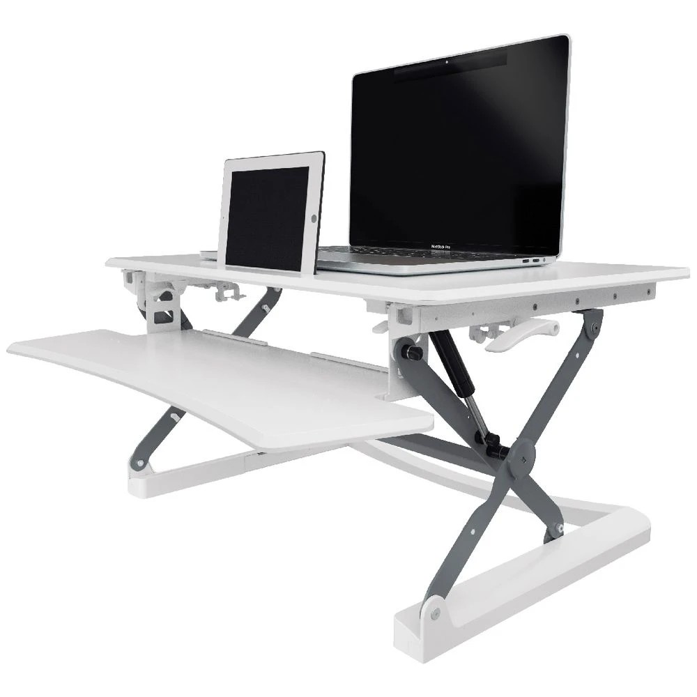 10 Stilford Professional Sit-Stand Adjustable Desk Riser White  Desks, Tables and Workstations, 10 of 10