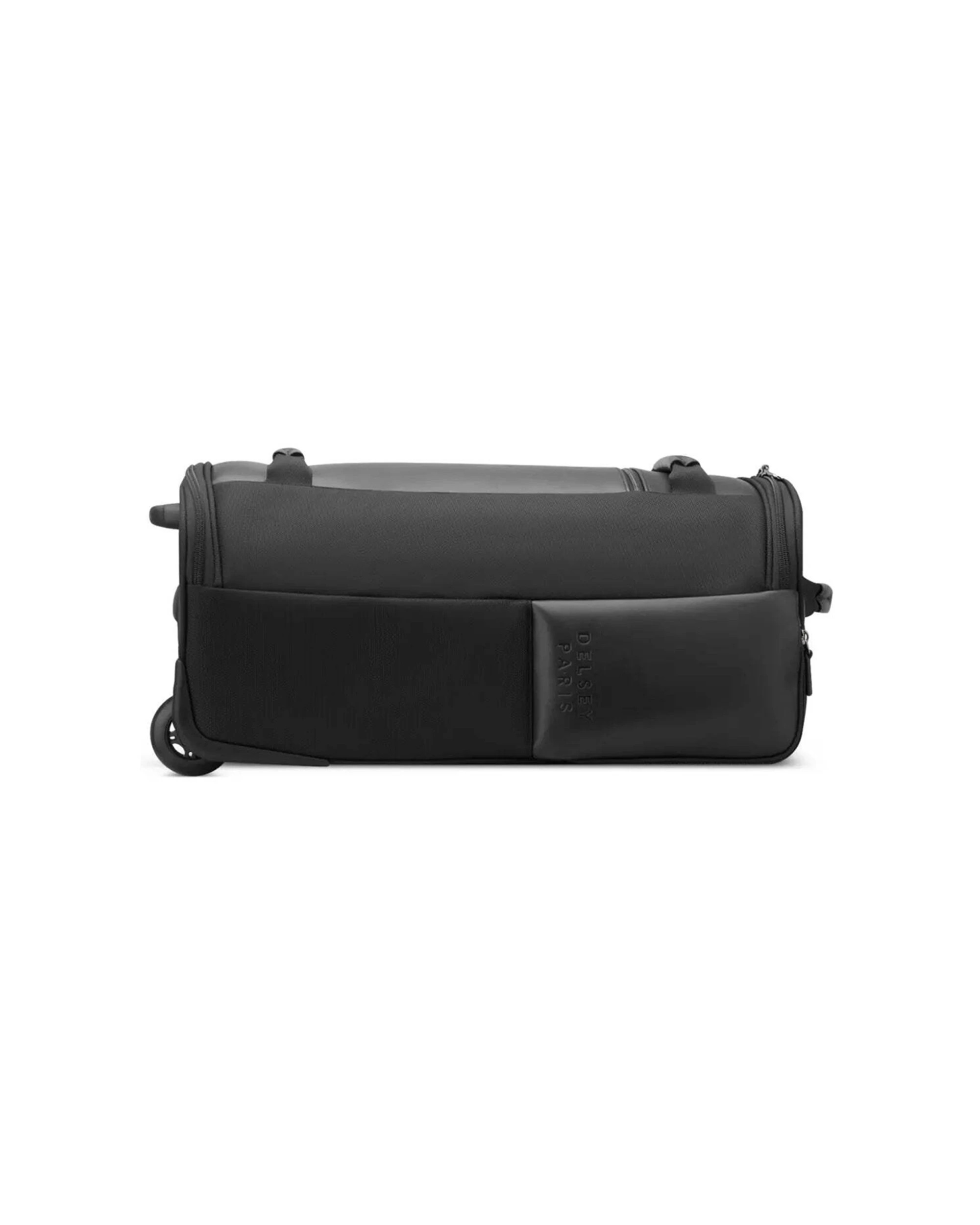8 Delsey Wagram 2-Wheel Garment Cabin Case USB Port TSA Lock Nylon Leather - Black, 8 of 9