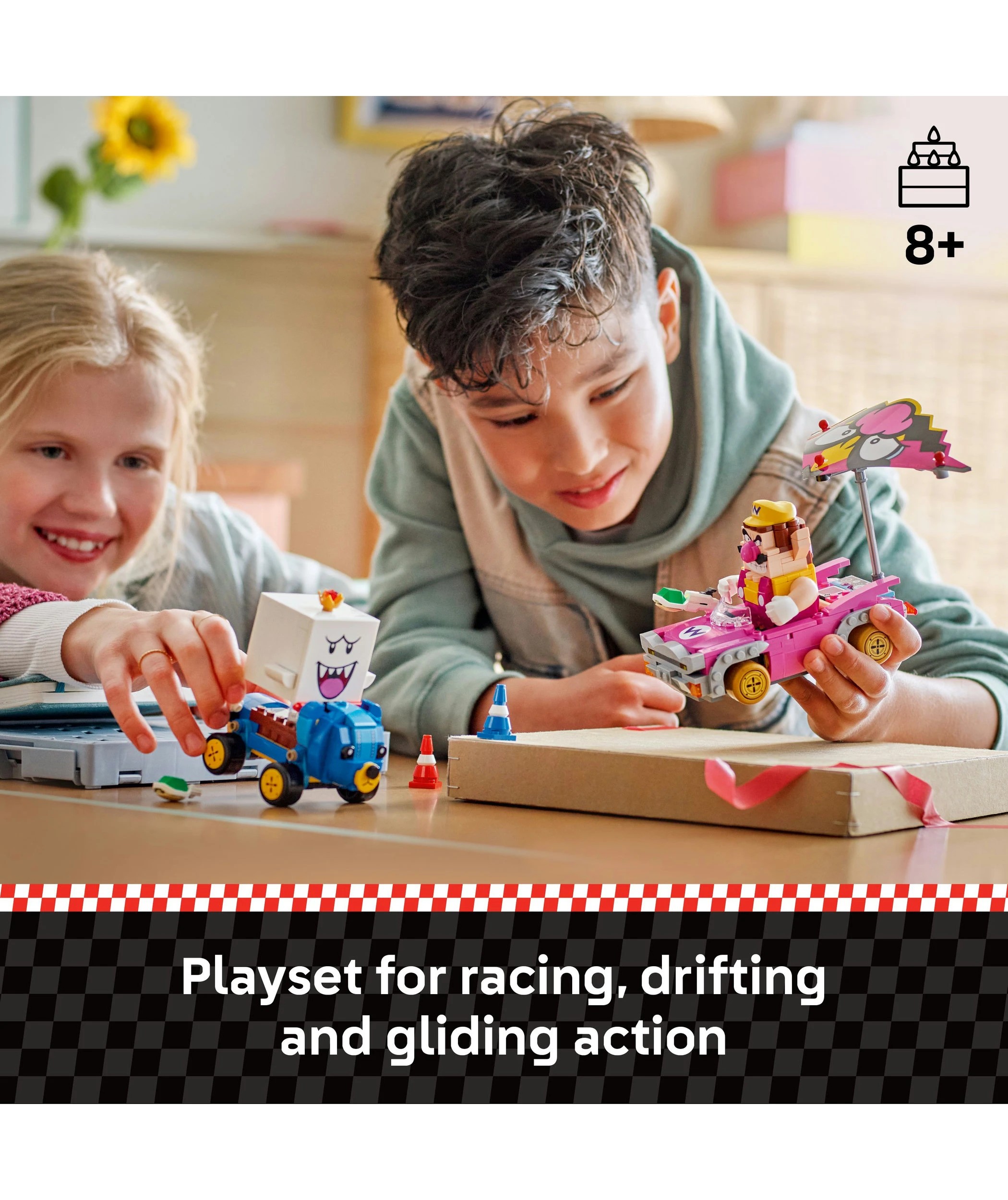 3 LEGO Super Mario: Mario Kart Wario & King Boo 72038, 3 of 10