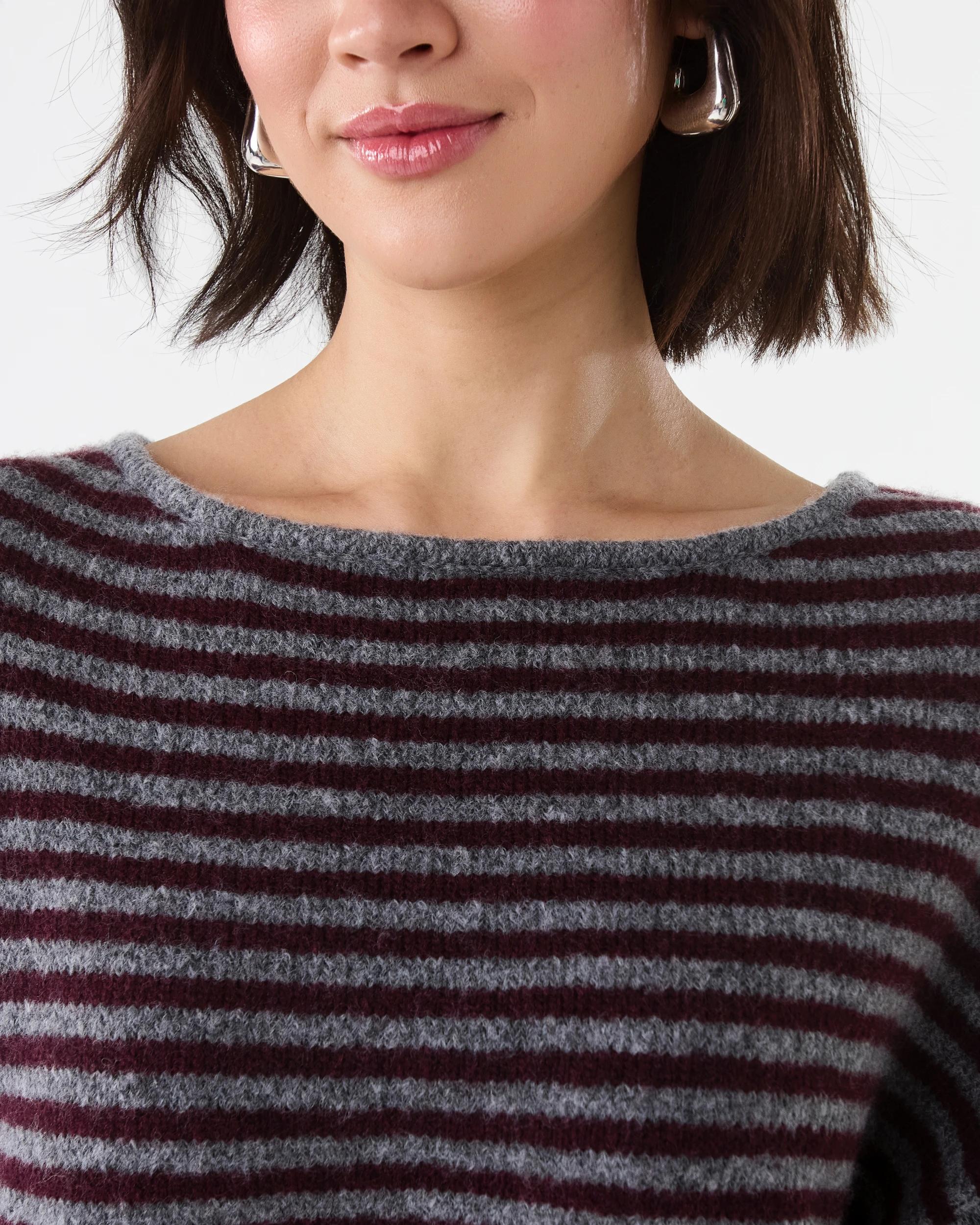 6 Boat Neck Knit Jumper Port Stp, 6 of 7