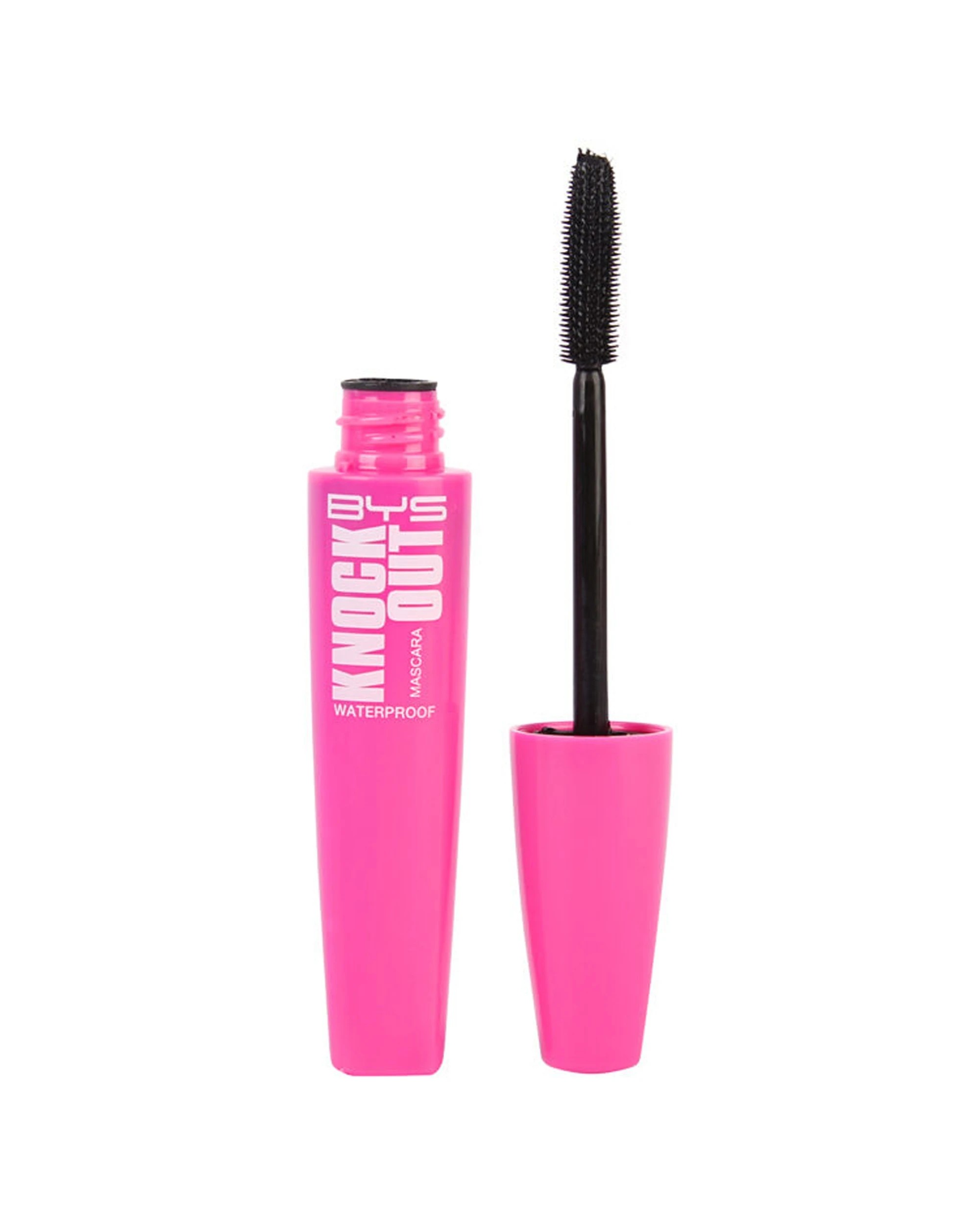 3 BYS Knock Out Mascara Waterproof Blackest 3PK 10ml - Black, 3 of 4