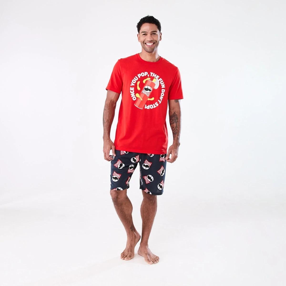 8 Short Sleeve Pringles License Pyjama Set PRINGLES, 8 of 8