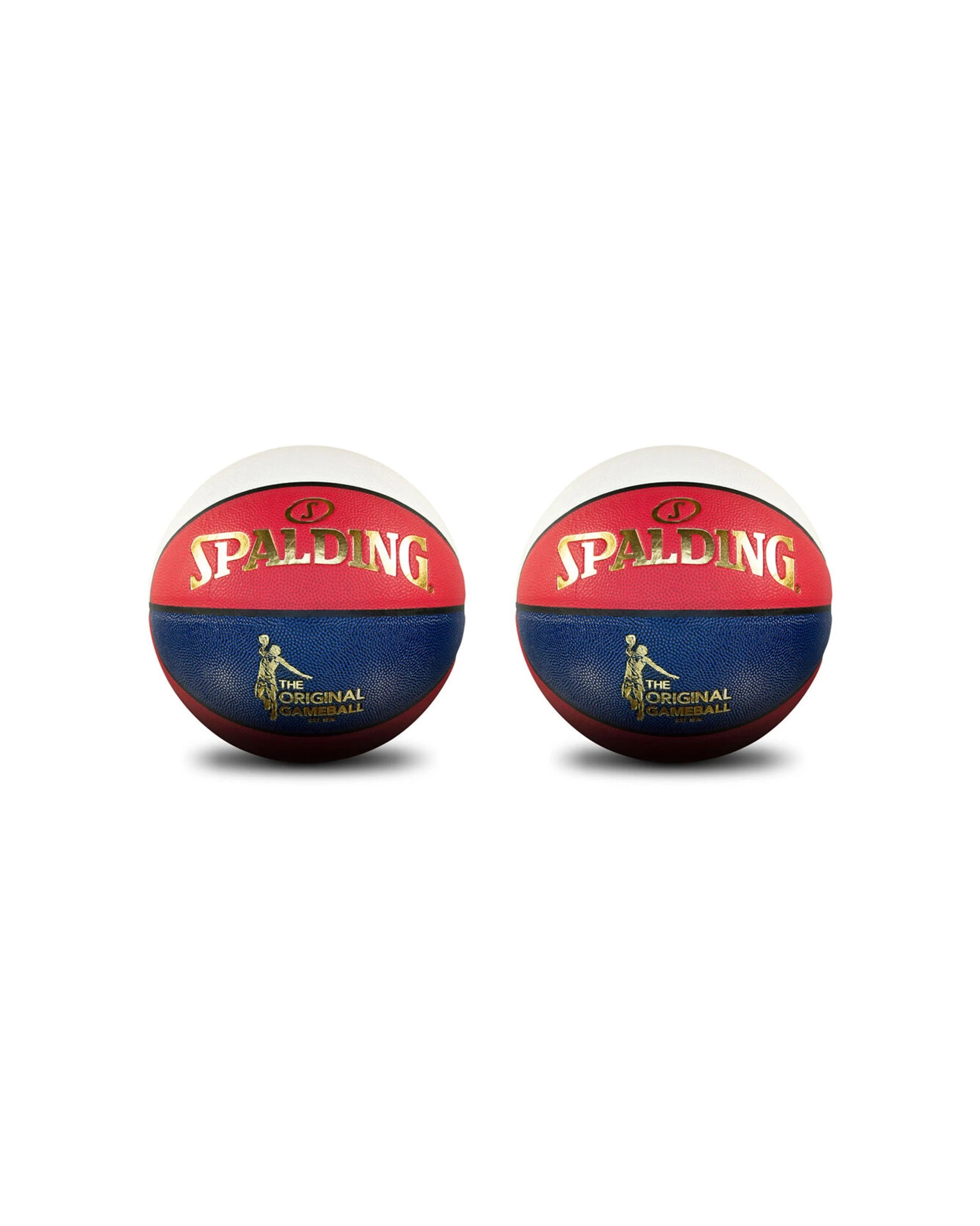 1 Spalding Original Game Ball Basketball Twin Pack Indoor Outdoor Size 6 - Multi, 1 of 2