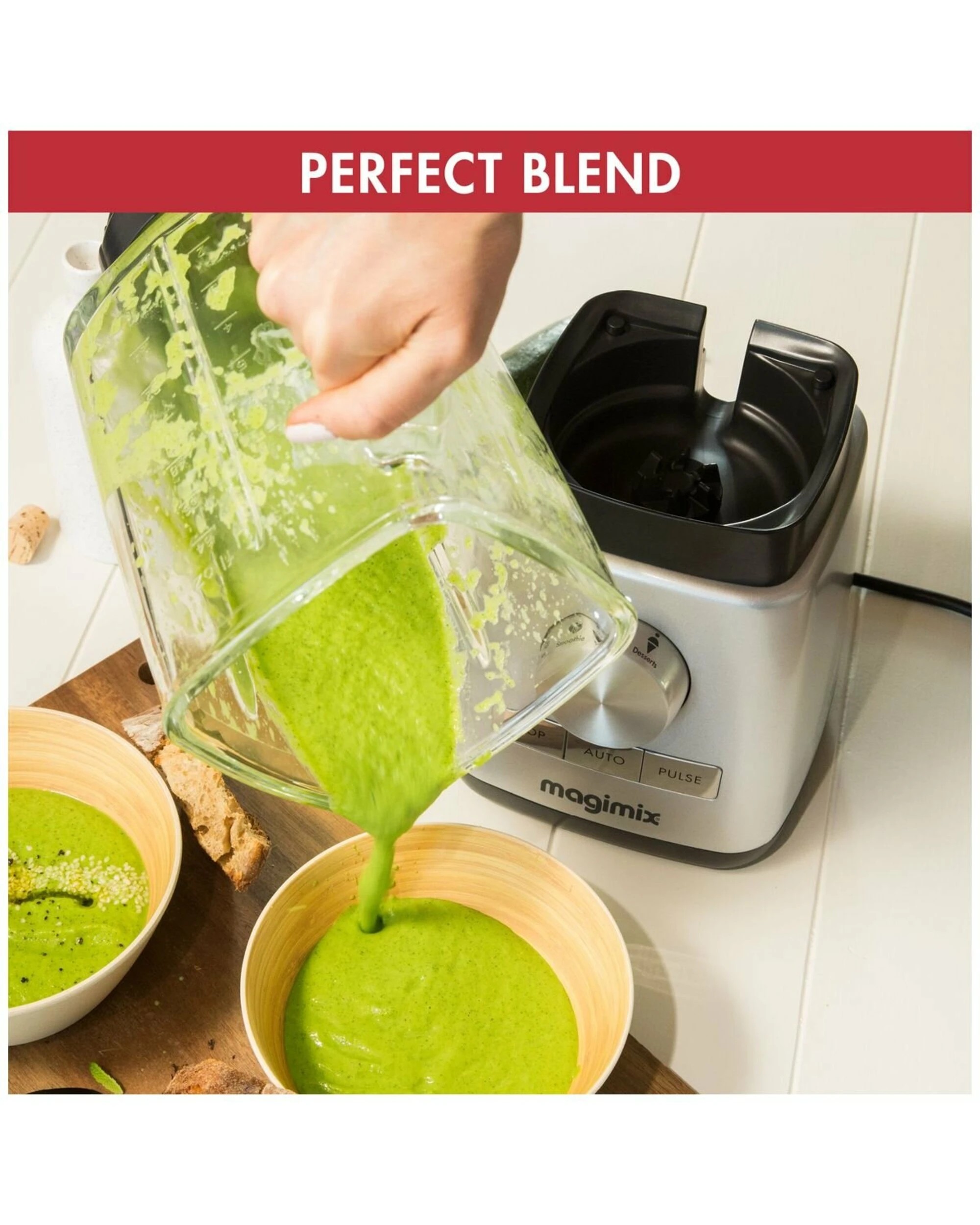 3 Magimix Power Blender 4 White, 3 of 5