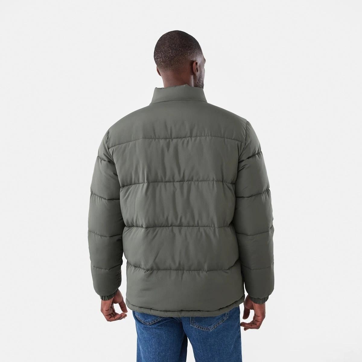 4 Funnel Neck Puffer Jacket Cargo Grn, 4 of 7