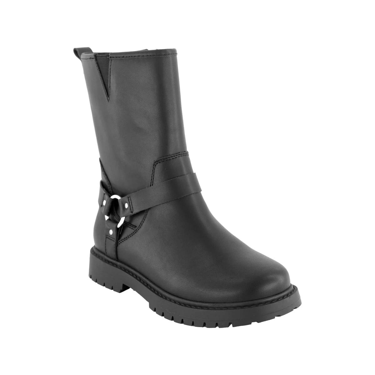 1 Senior Gusset Boots Black, 1 of 4