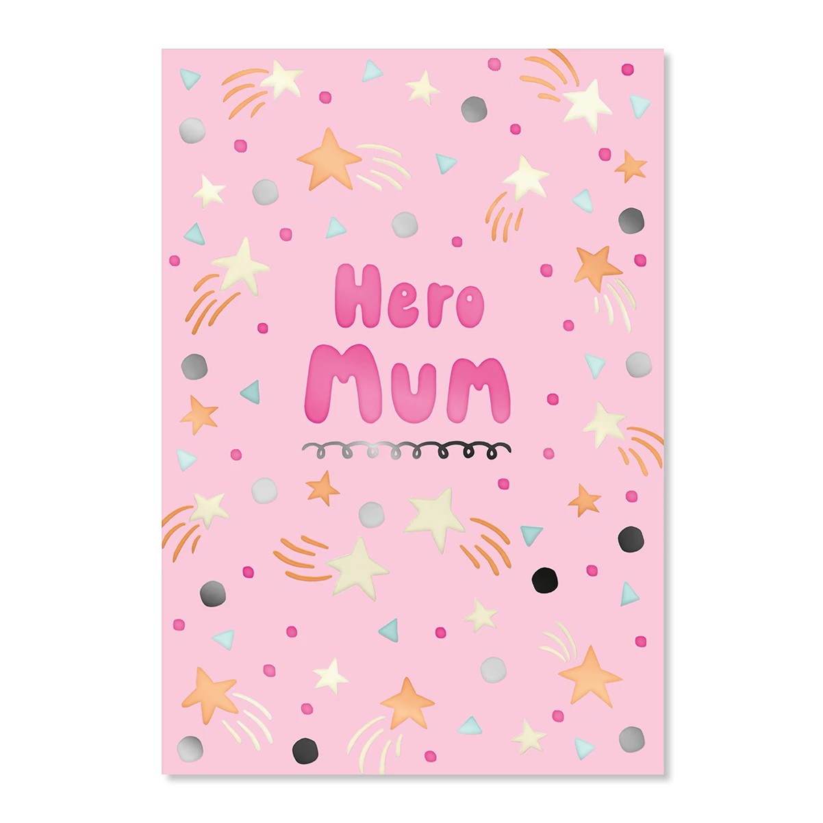 3 Hallmark Birthday Card for Mother - Neon Patterns, 3 of 3