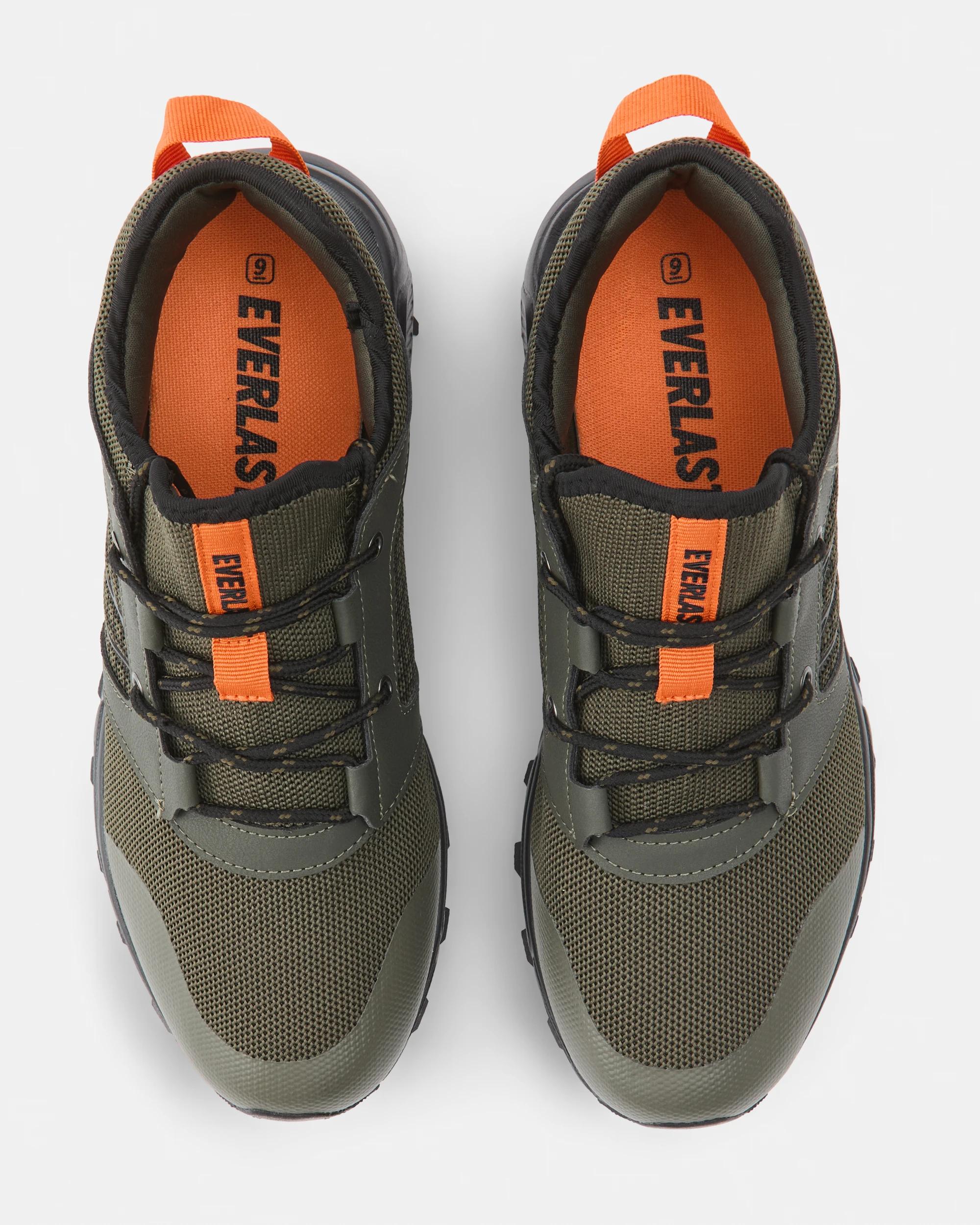 3 Everlast Mens Hiking Shoes Grn Khaki, 3 of 6