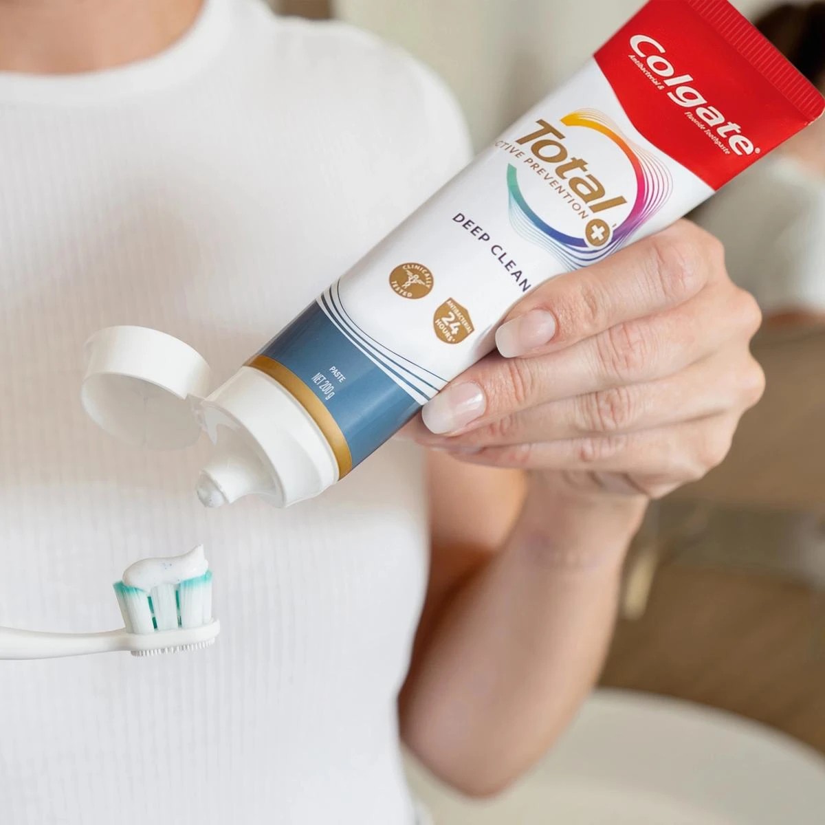 3 Colgate Total Active Prevention Toothpaste Deep Clean, 3 of 10