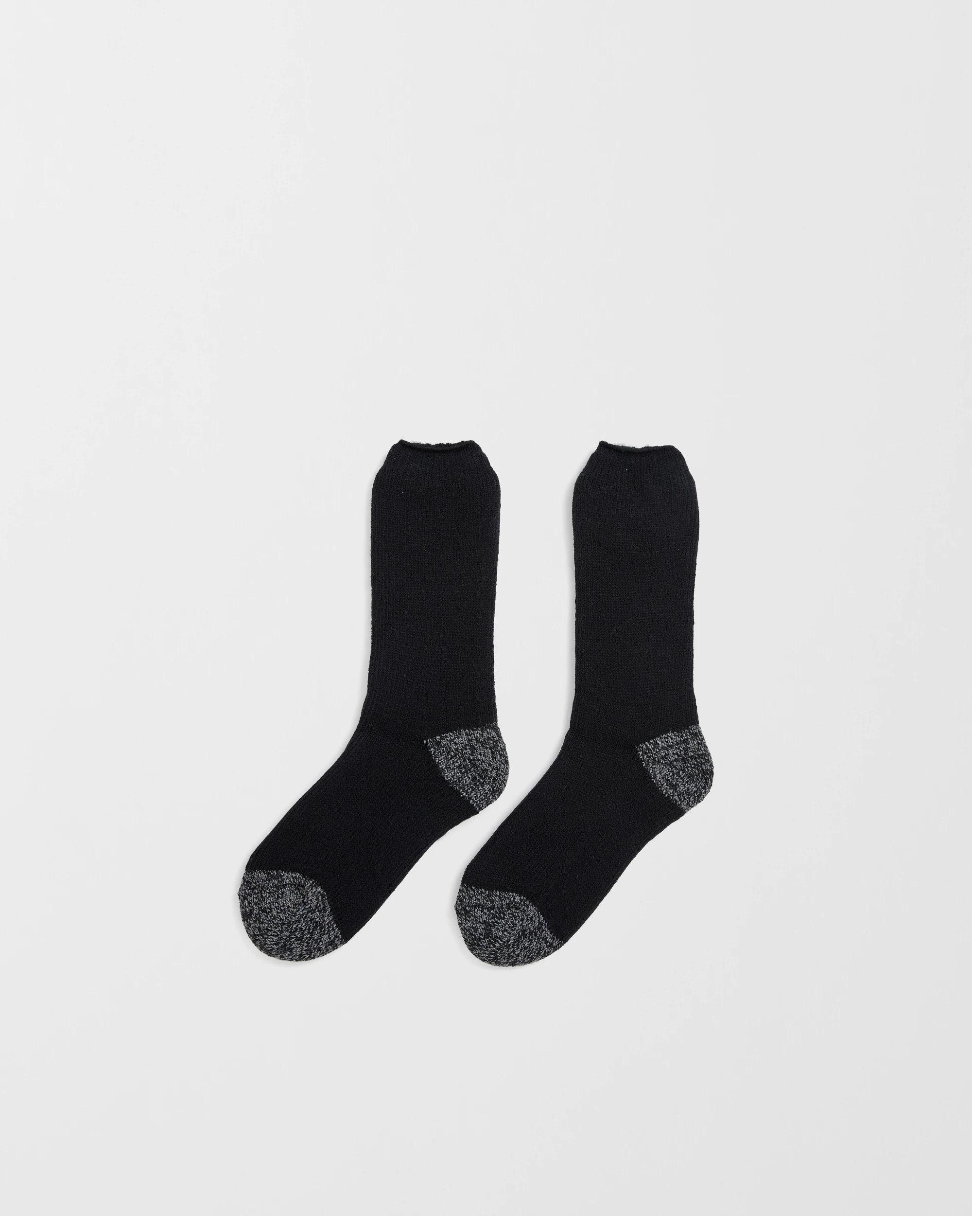1 Maxx Thermal Crew Socks BLACK, 1 of 3