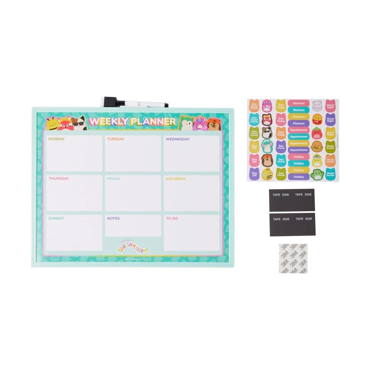 1 Original Squishmallows Weekly Planner, 1 of 9