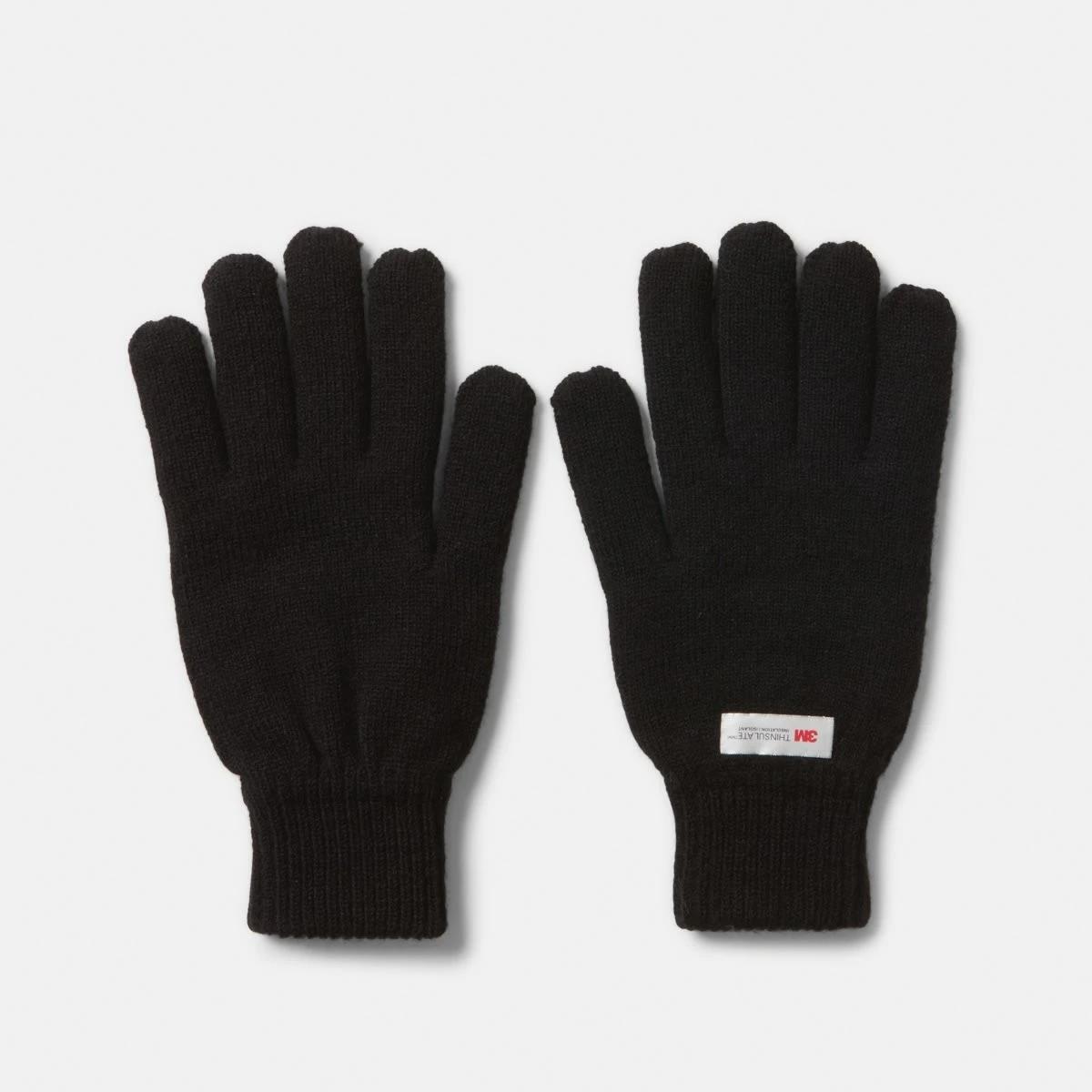 1 Thinsulate Gloves Black, 1 of 3
