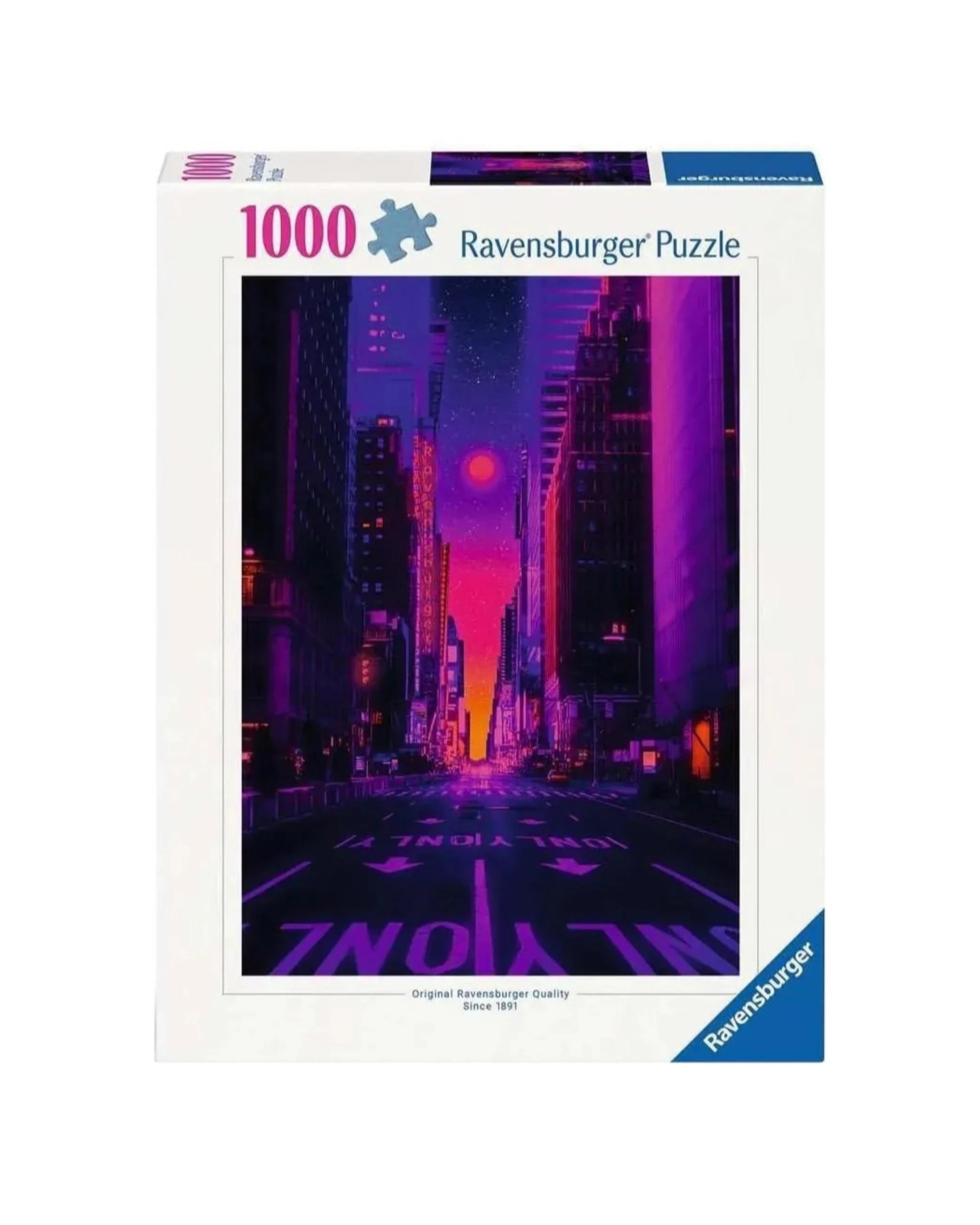 1 Ravensburger New York in Neon 1000 Piece Jigsaw Puzzle, 1 of 1