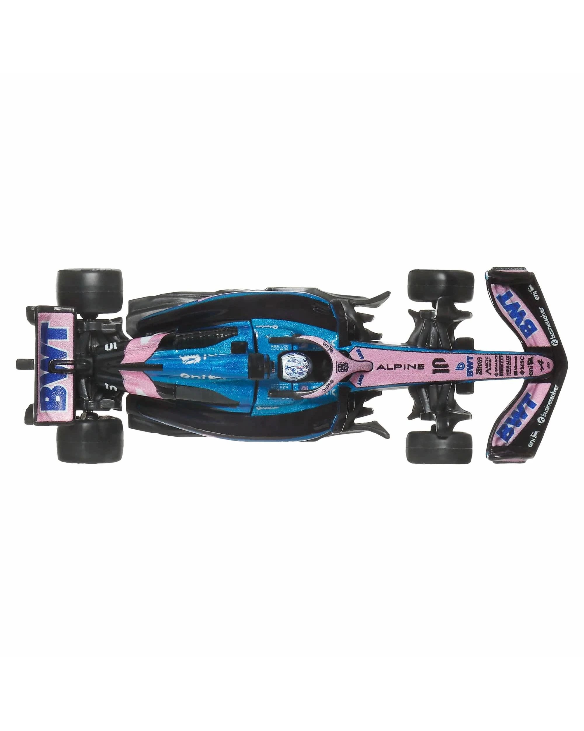 6 Hot Wheels Premium Formula 1 2025 BWT Alpine Racing Team #10 Pierre Gasly Diecast Vehicle, 6 of 6