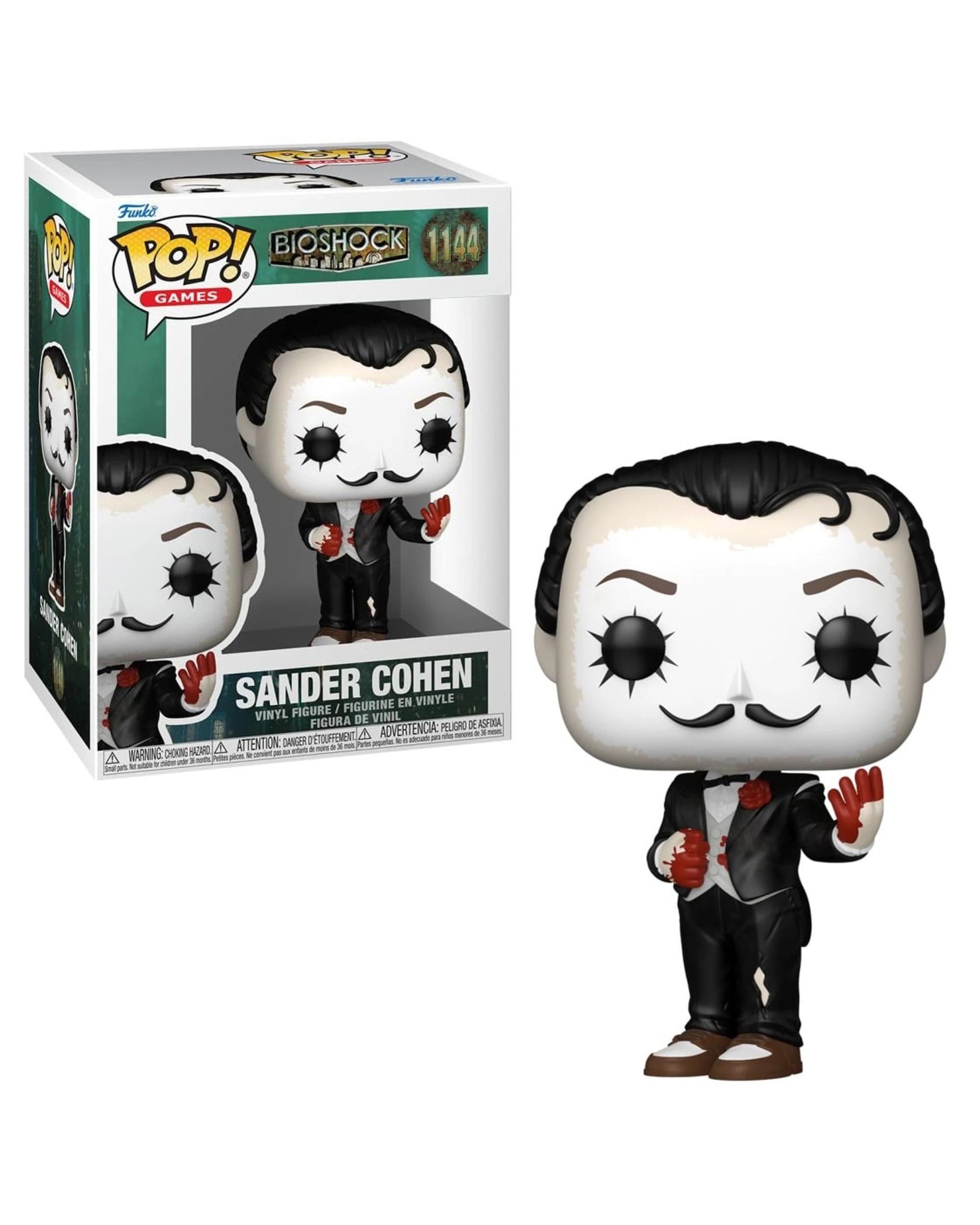 1 Bioshock Sander Cohen Funko POP! Vinyl, 1 of 3