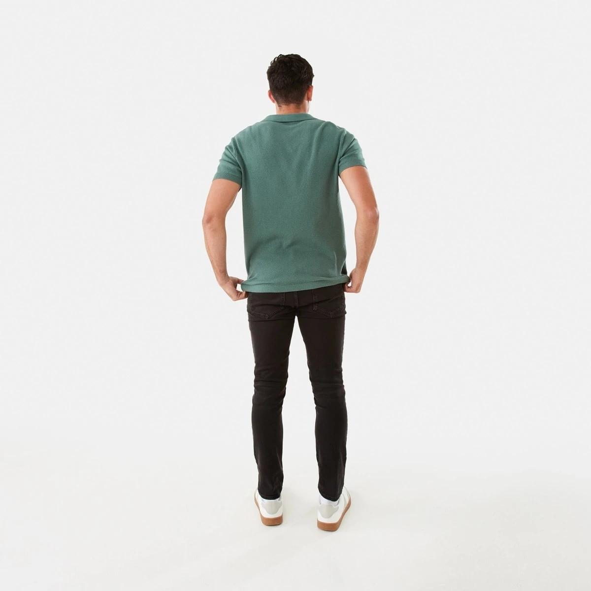 4 Knit Polo Shirt Grn Pines, 4 of 6