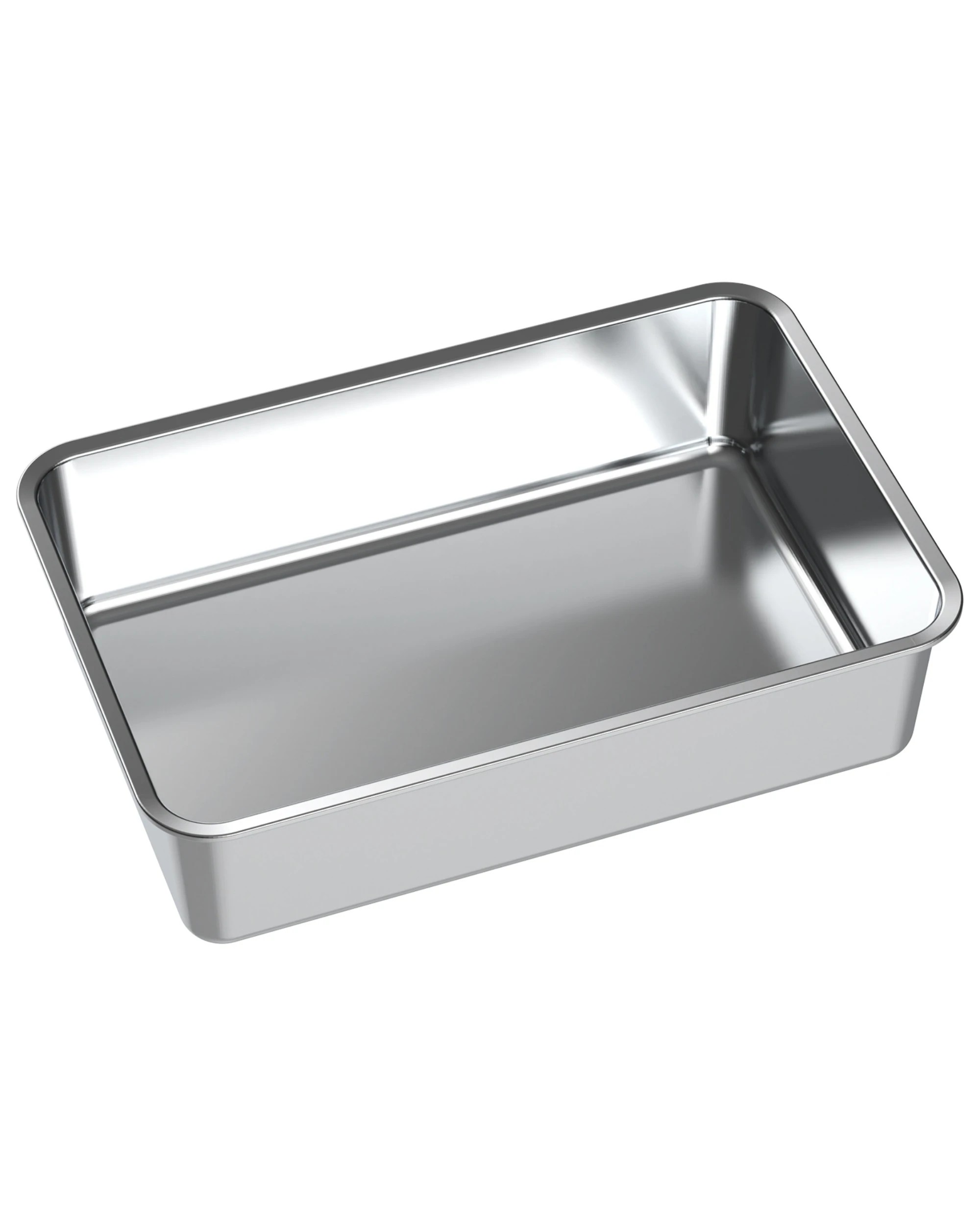 5 Advwin Cat Litter Box Large Stainless Steel High Sided Pet Toilet, 5 of 7