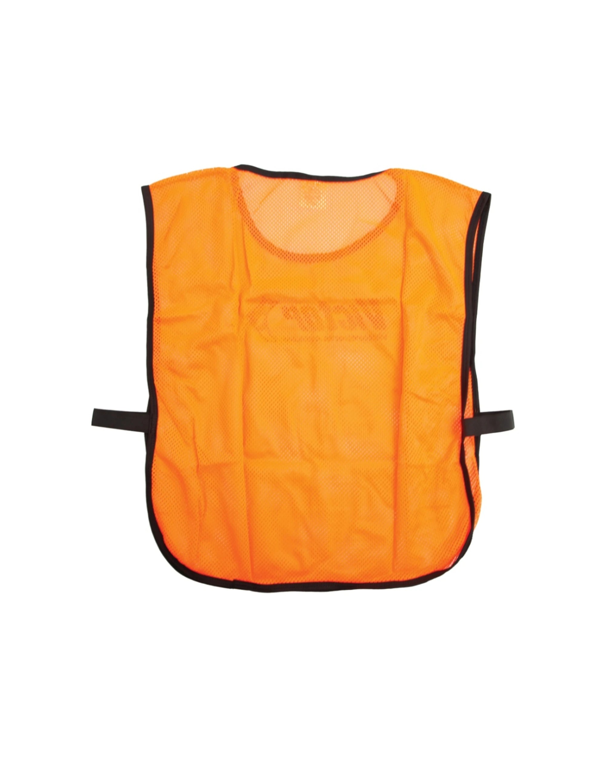 2 Victor Sports Lightweight Fitness Training Mesh Tab Bibs Polyester Large - Orange, 2 of 2