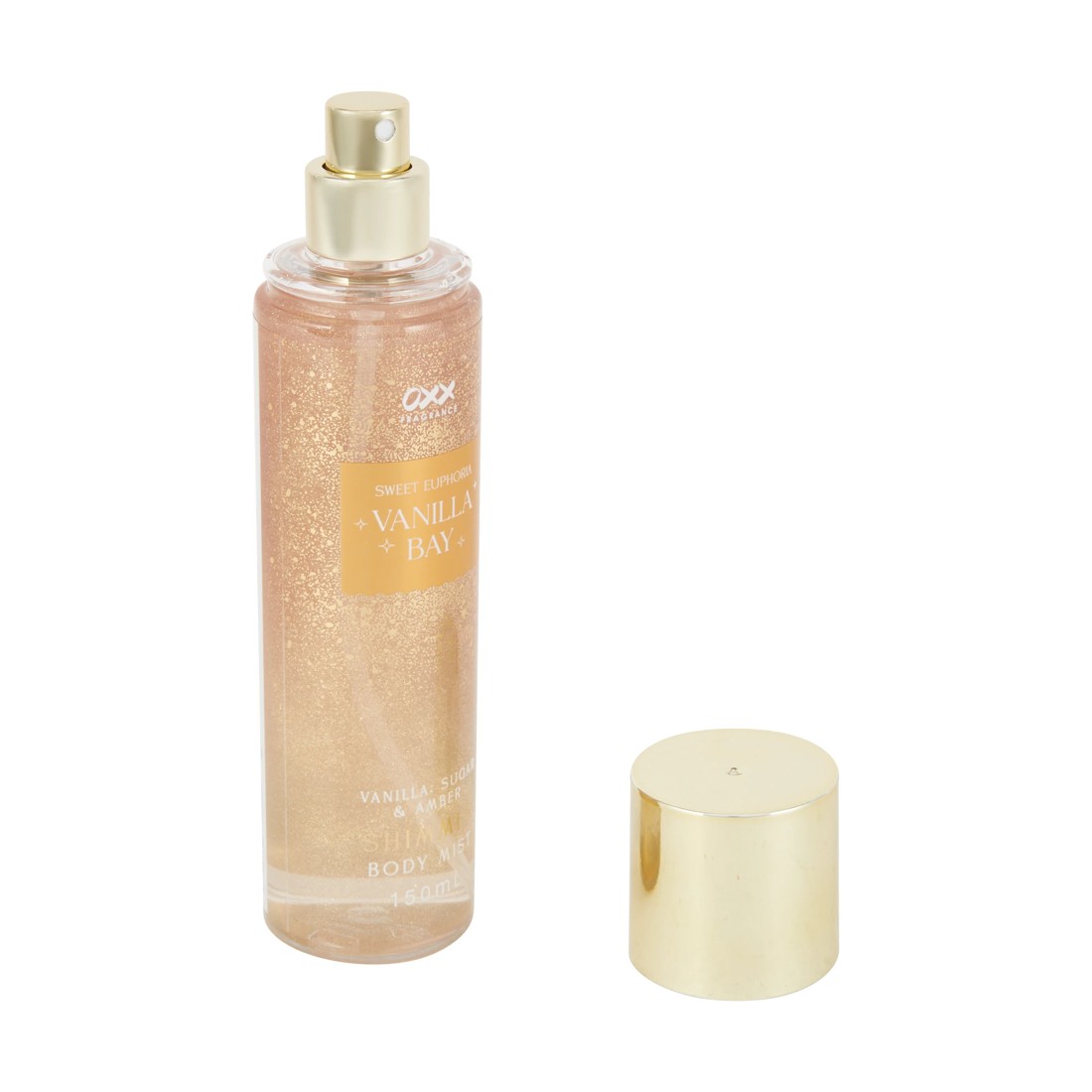 2 OXX Fragrance Sweet Euphoria Vanilla Bay Shimmer Body Mist 150ml - Vanilla, Sugar and Amber, 2 of 4