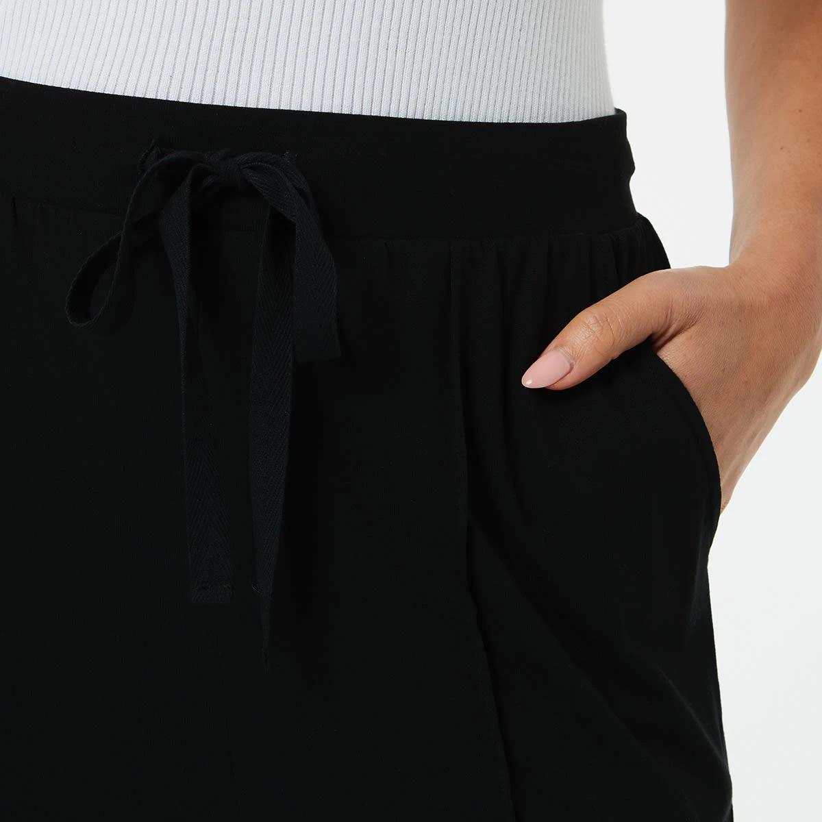 4 Relaxed Knit Pants Black, 4 of 5