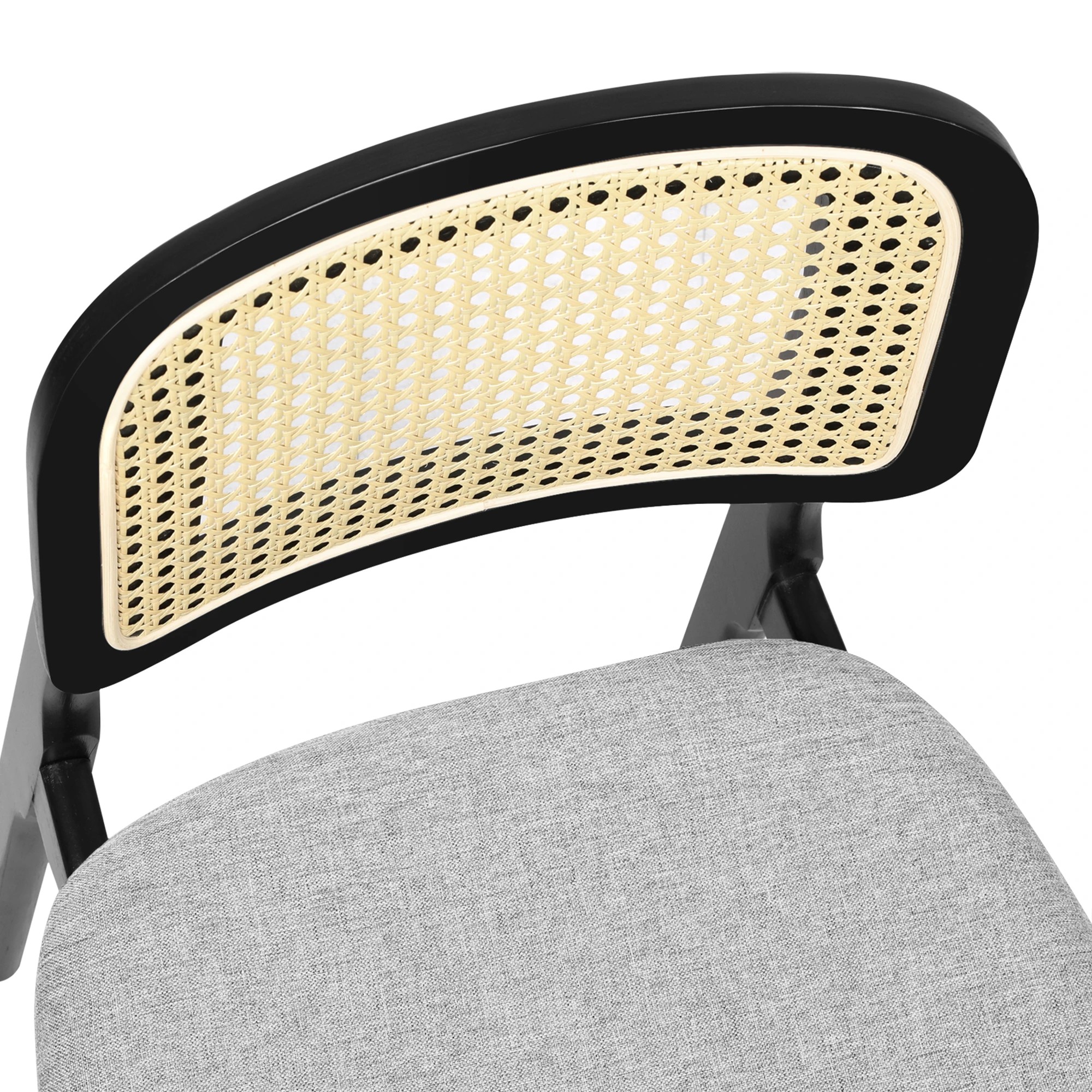 5 Levede Set Of 4 Rattan Dining Chairs - Black, 5 of 7