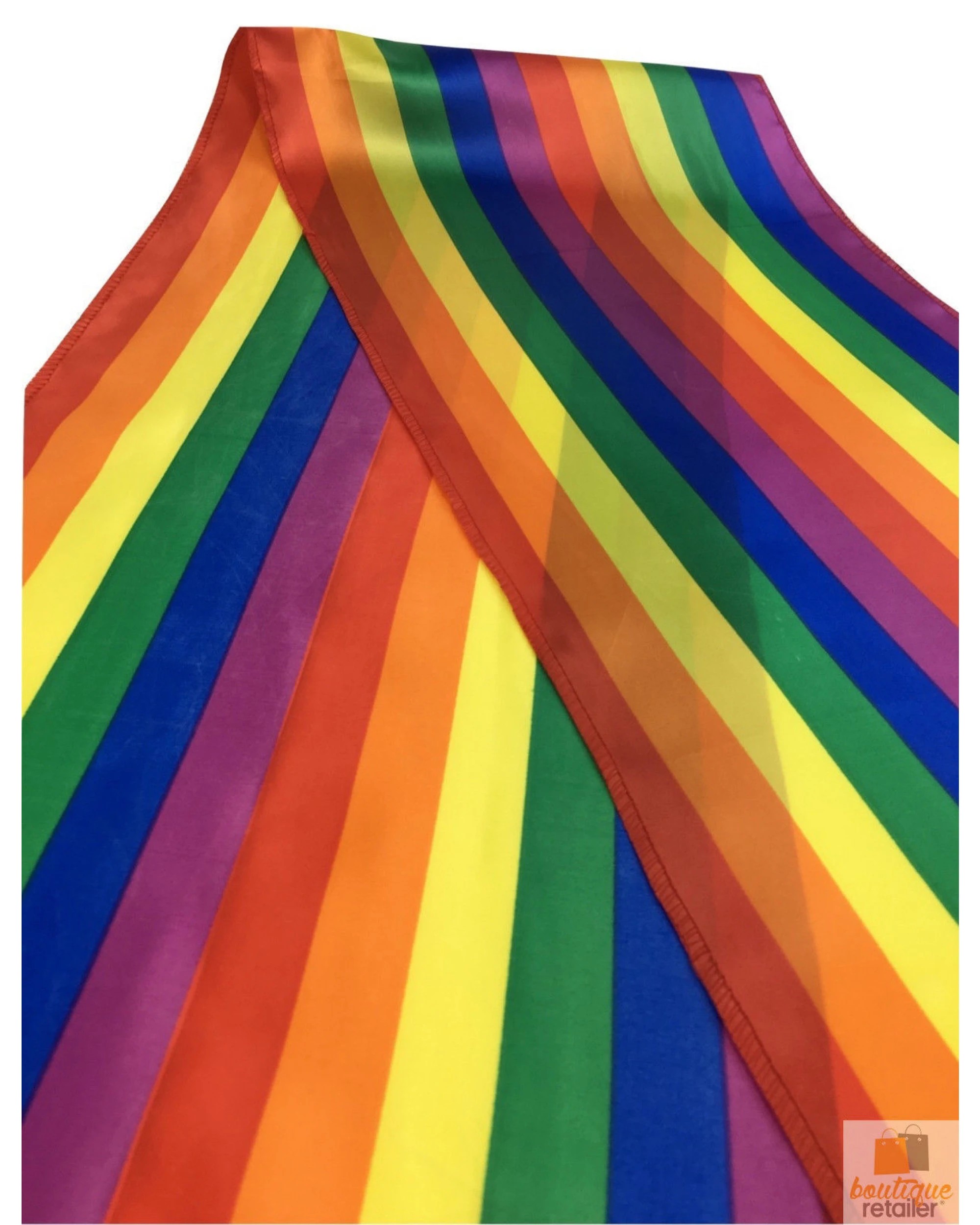 4 BR Costumes Rainbow Scarf Set for Pride Celebrations, 4 of 5