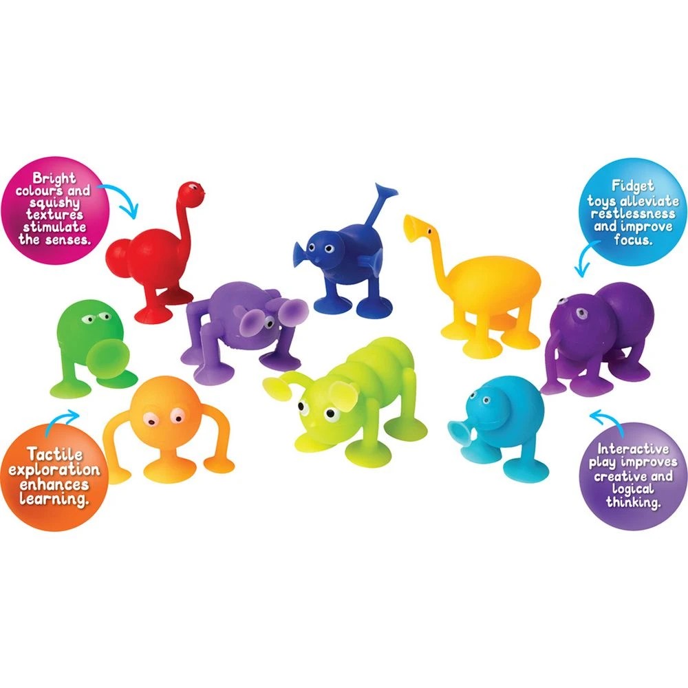 2 Sensory Suction Monsters 9 Pack, 2 of 4