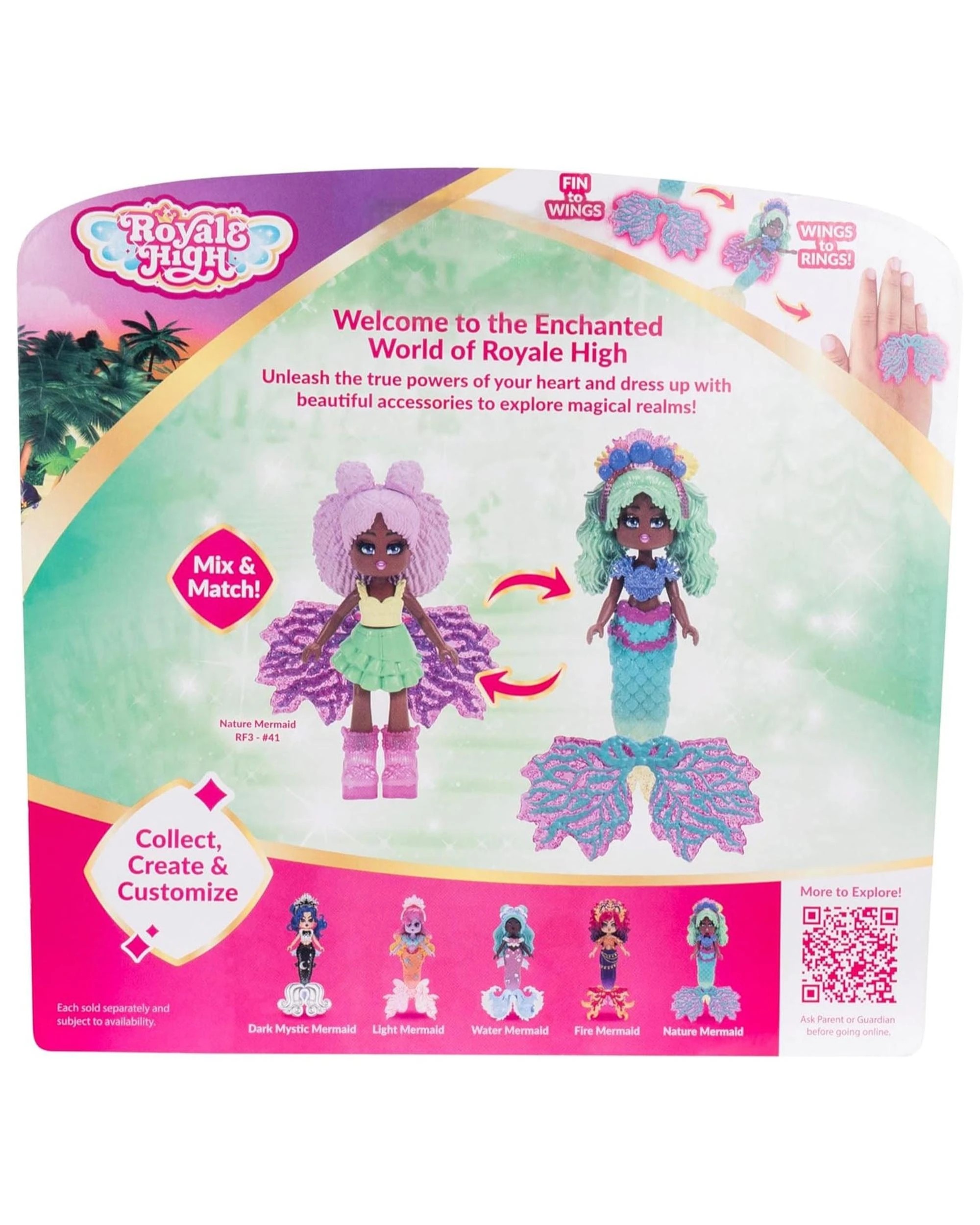 5 Royale High Nature Mermaid S3 Deluxe Core Figure, 5 of 8