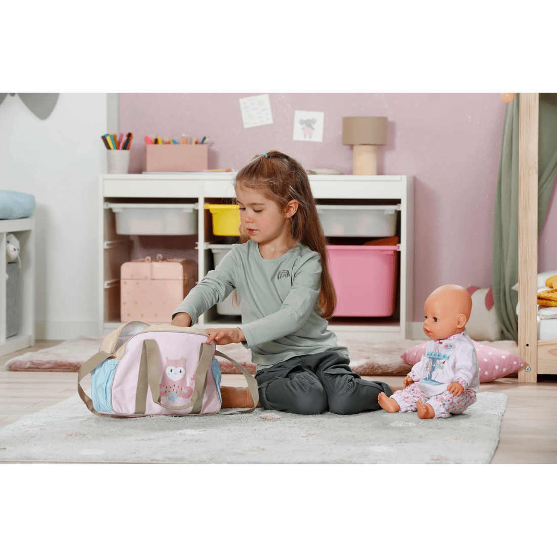 3 Baby Born Changing Bag Flower
 - Multi, 3 of 8