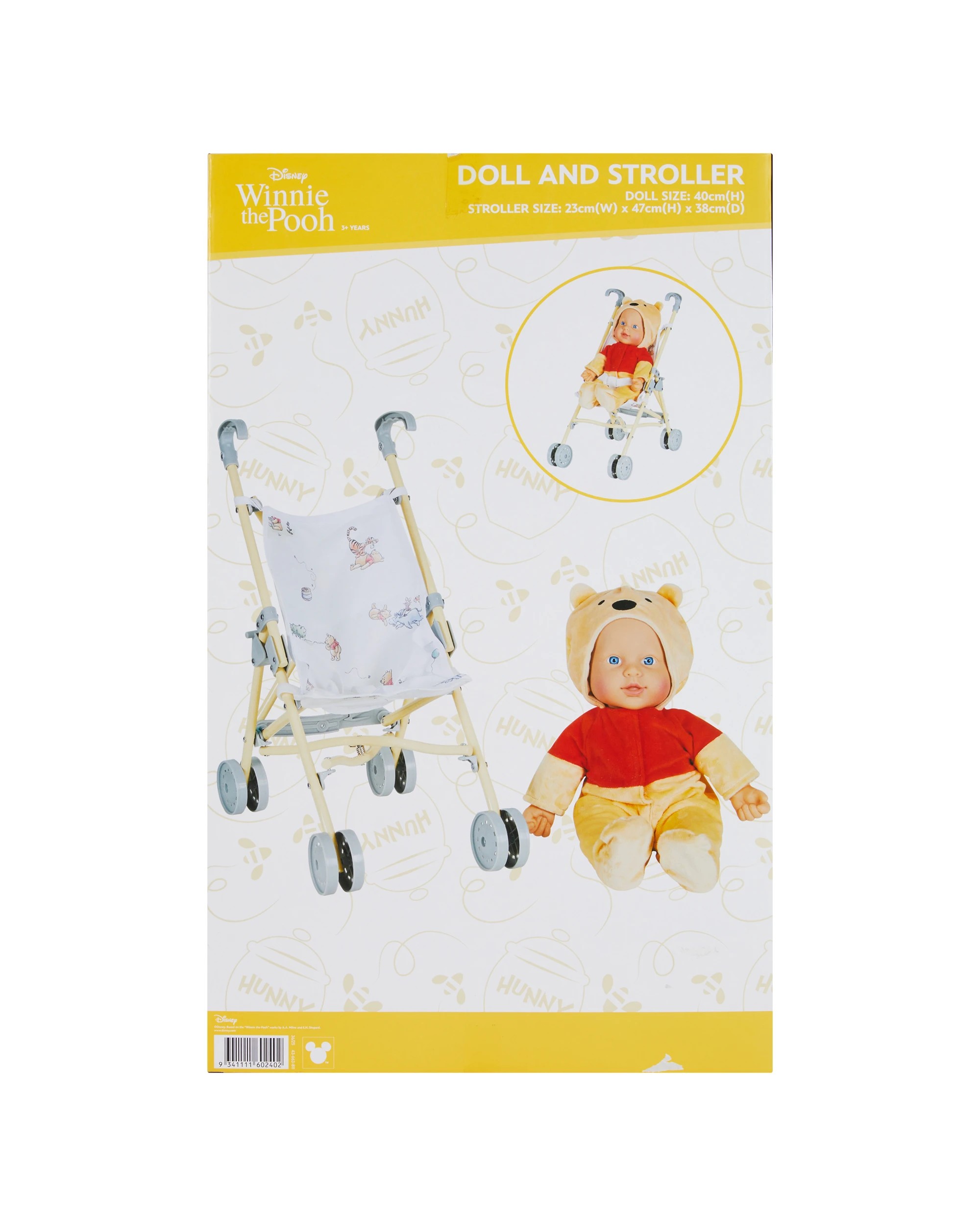 10 Disney Winnie the Pooh Doll and Stroller, 10 of 10