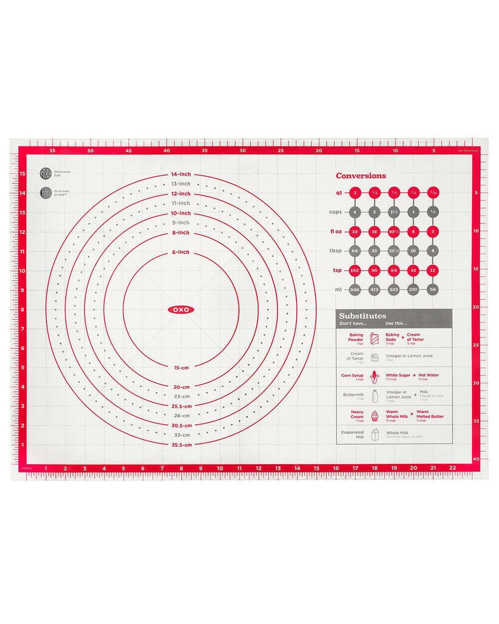1 OXO Good Grips Silicone Pastry Mat, 1 of 1