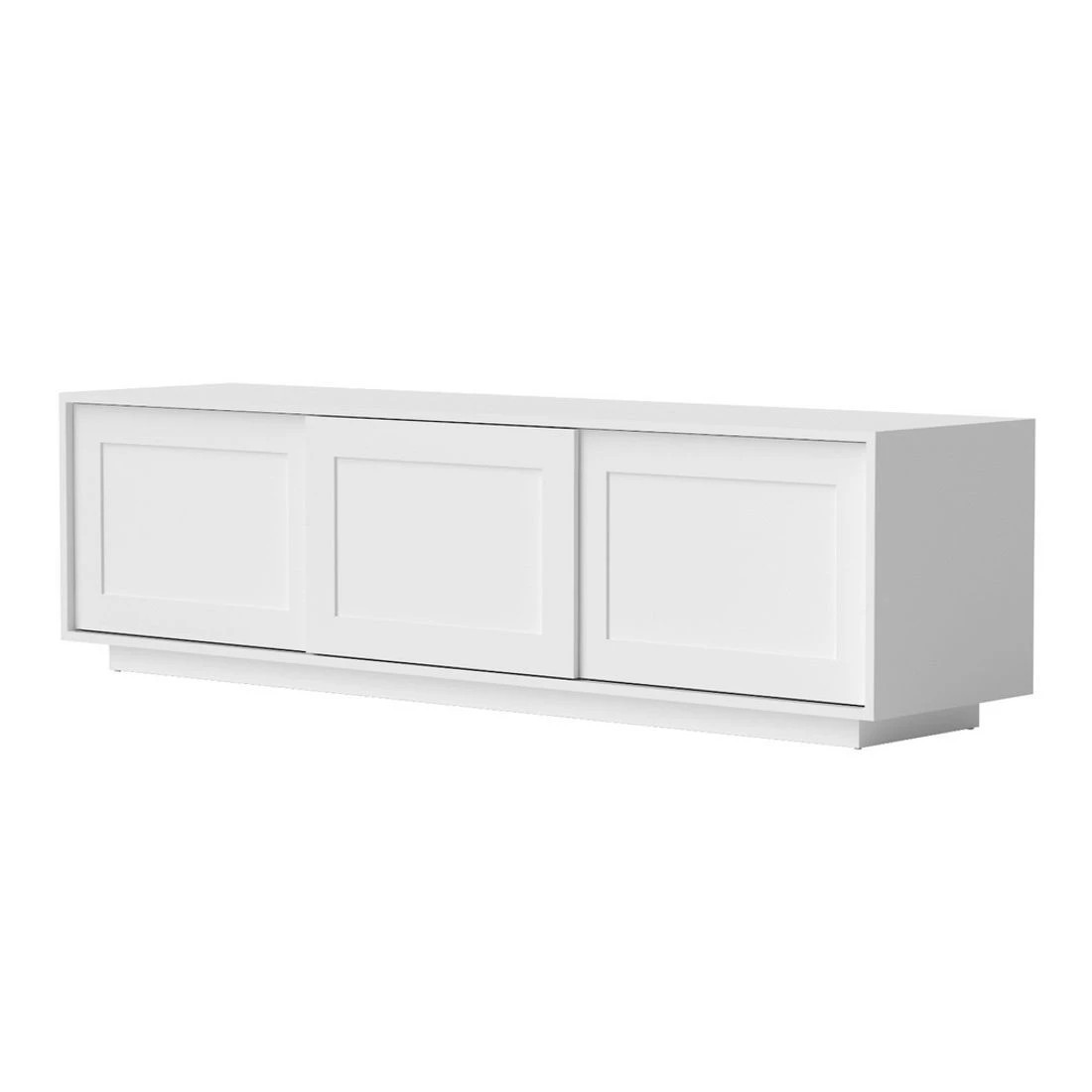 1 Artiss TV Unit Entertainment Unit Storage Cabinet 160cm - White, 1 of 8