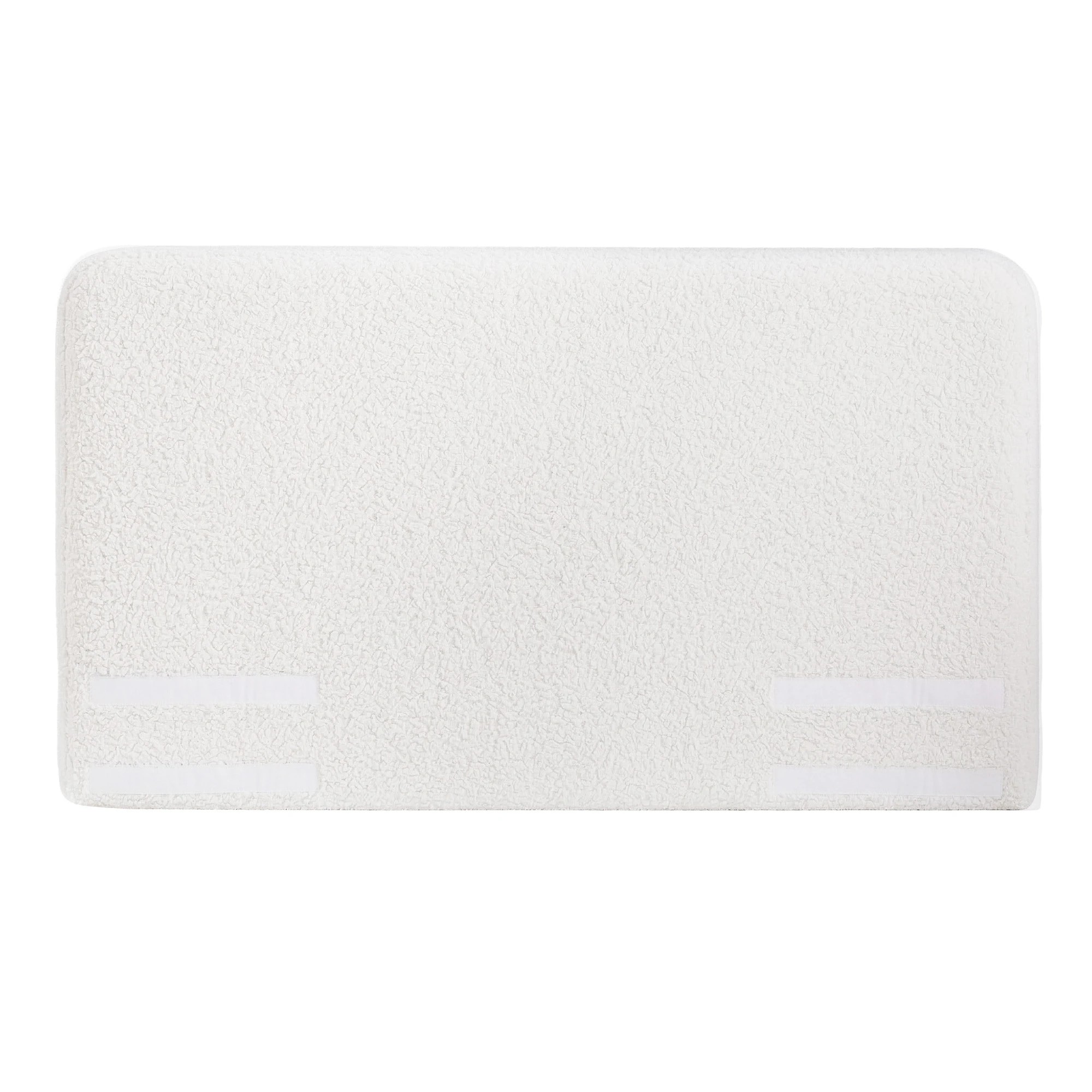 3 Artiss Double Size Headboard for Bed Frame Boucle Fabric No-Assembly Removable Washable Cover 155cm - White, 3 of 8