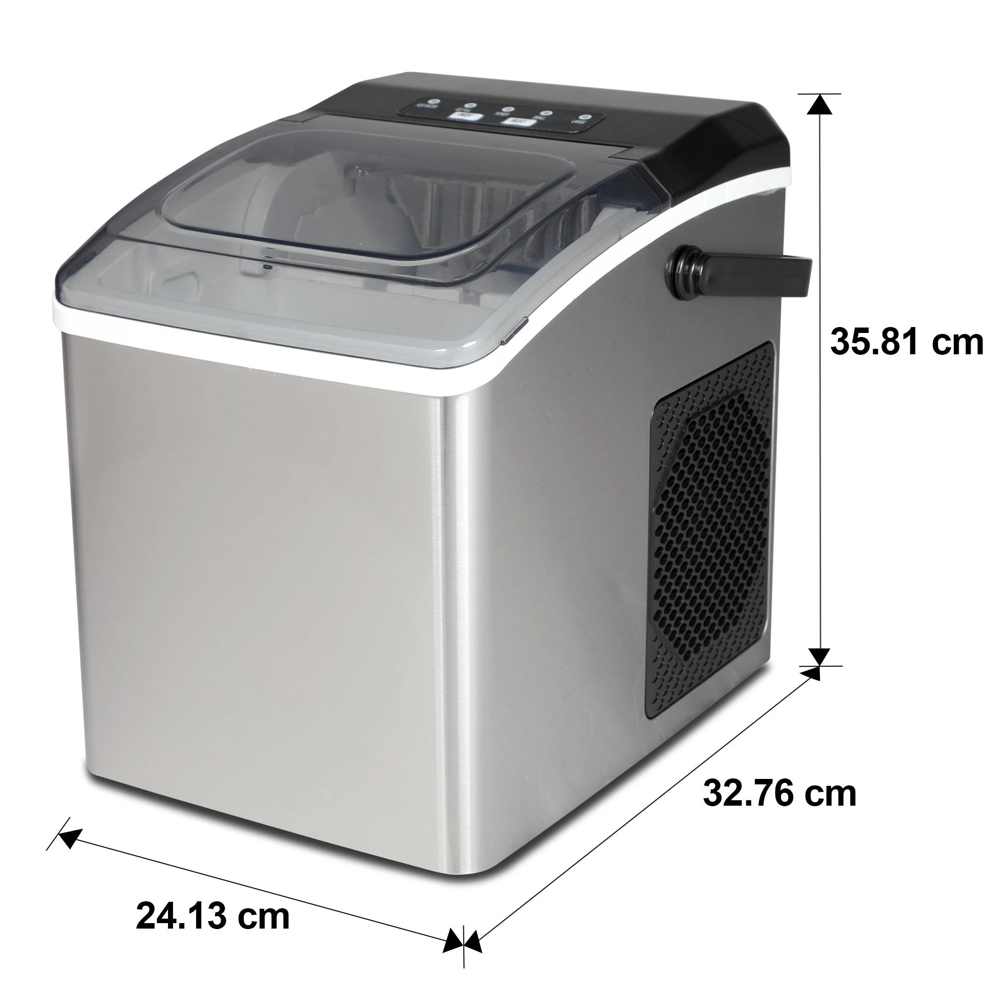 7 Koolatron Portable Ice Maker 11.7kg Stainless Steel - Silver, 7 of 9
