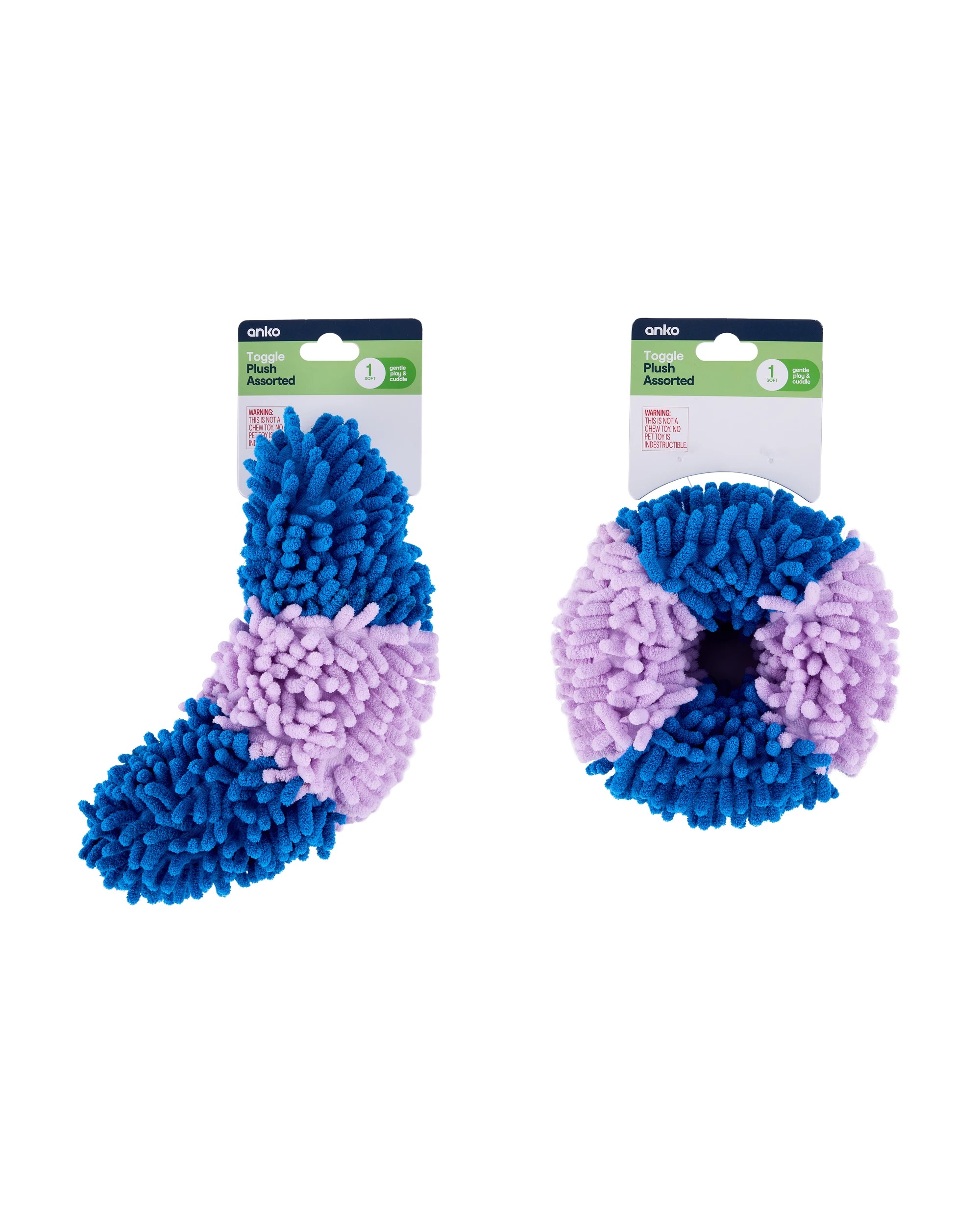 4 Toggle Plush - Assorted, 4 of 4