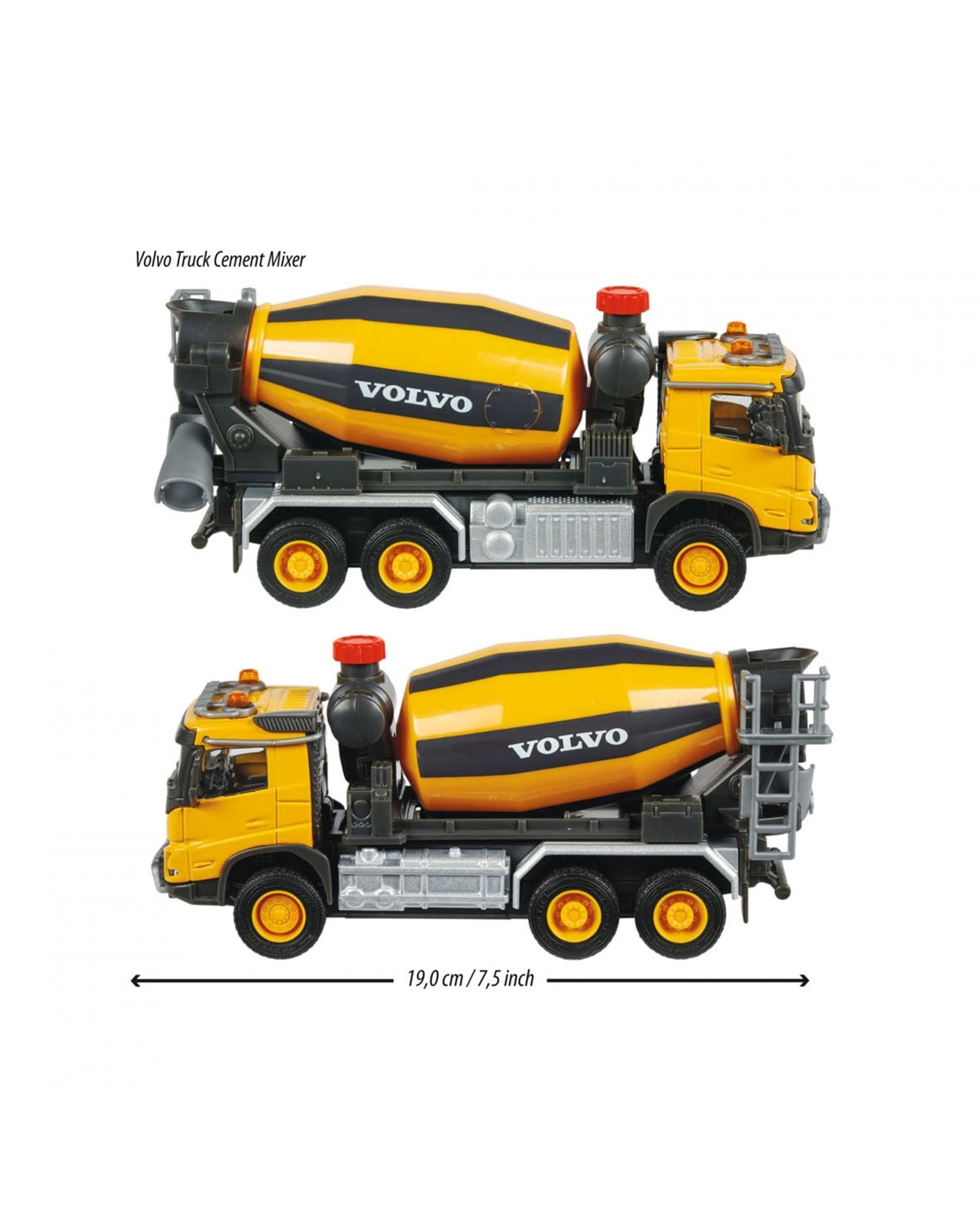 4 Majorette Volvo Truck Cement Mixer, 4 of 4