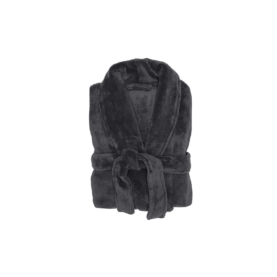 3 Bambury Microplush Coral Fleece Bath Robe — 11 Colours, 100% Polyester - White, 3 of 7