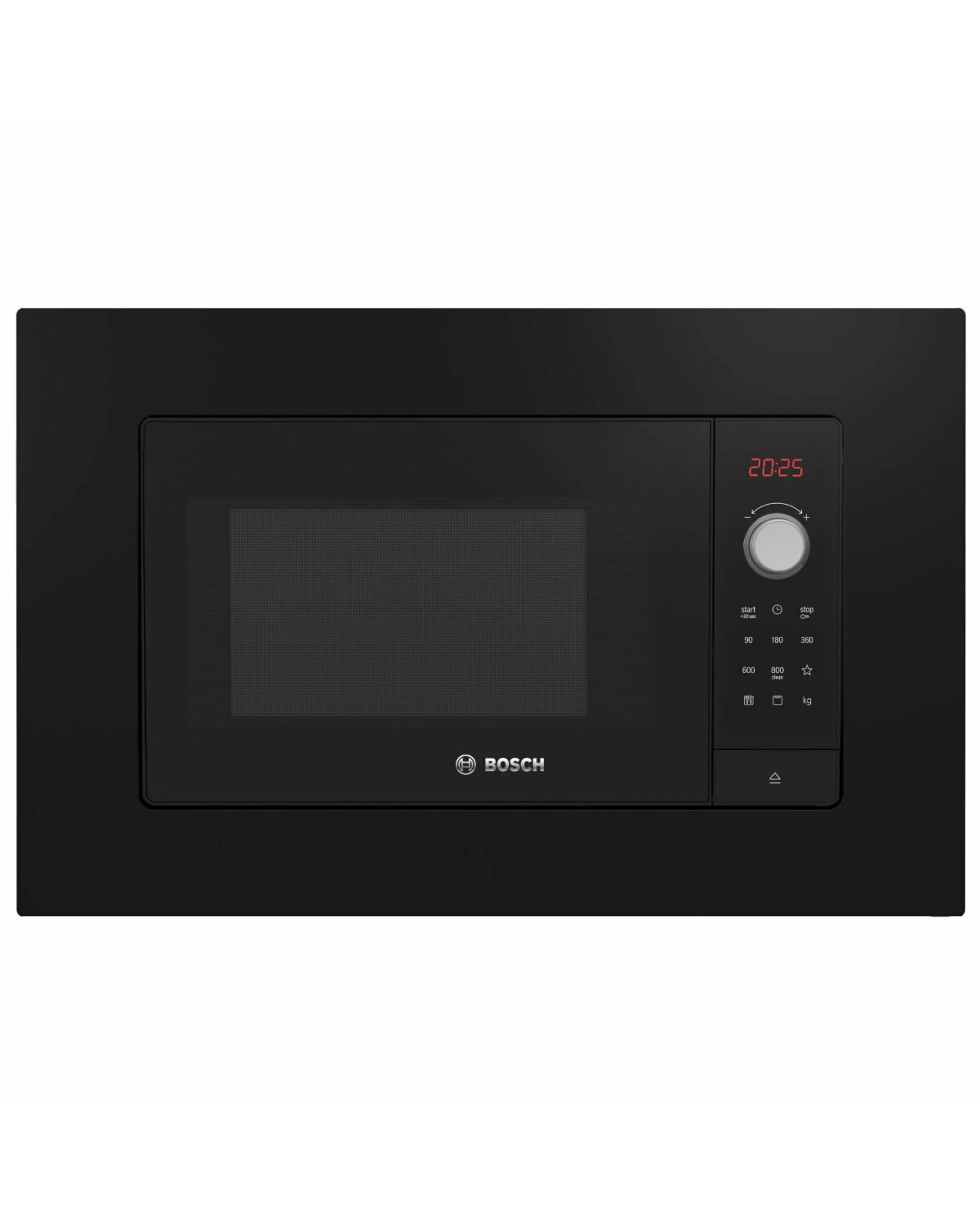 1 Bosch Serie 2 25L Built-in 800W Microwave Oven, 1 of 4
